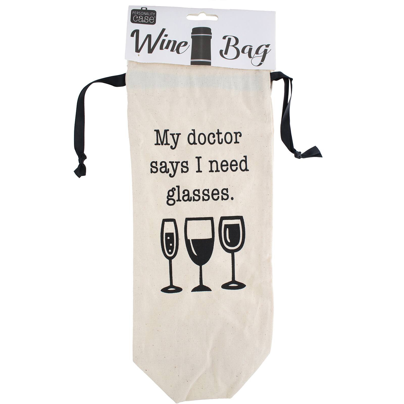 Personality Case&#x2122; Glasses Canvas Wine Bag