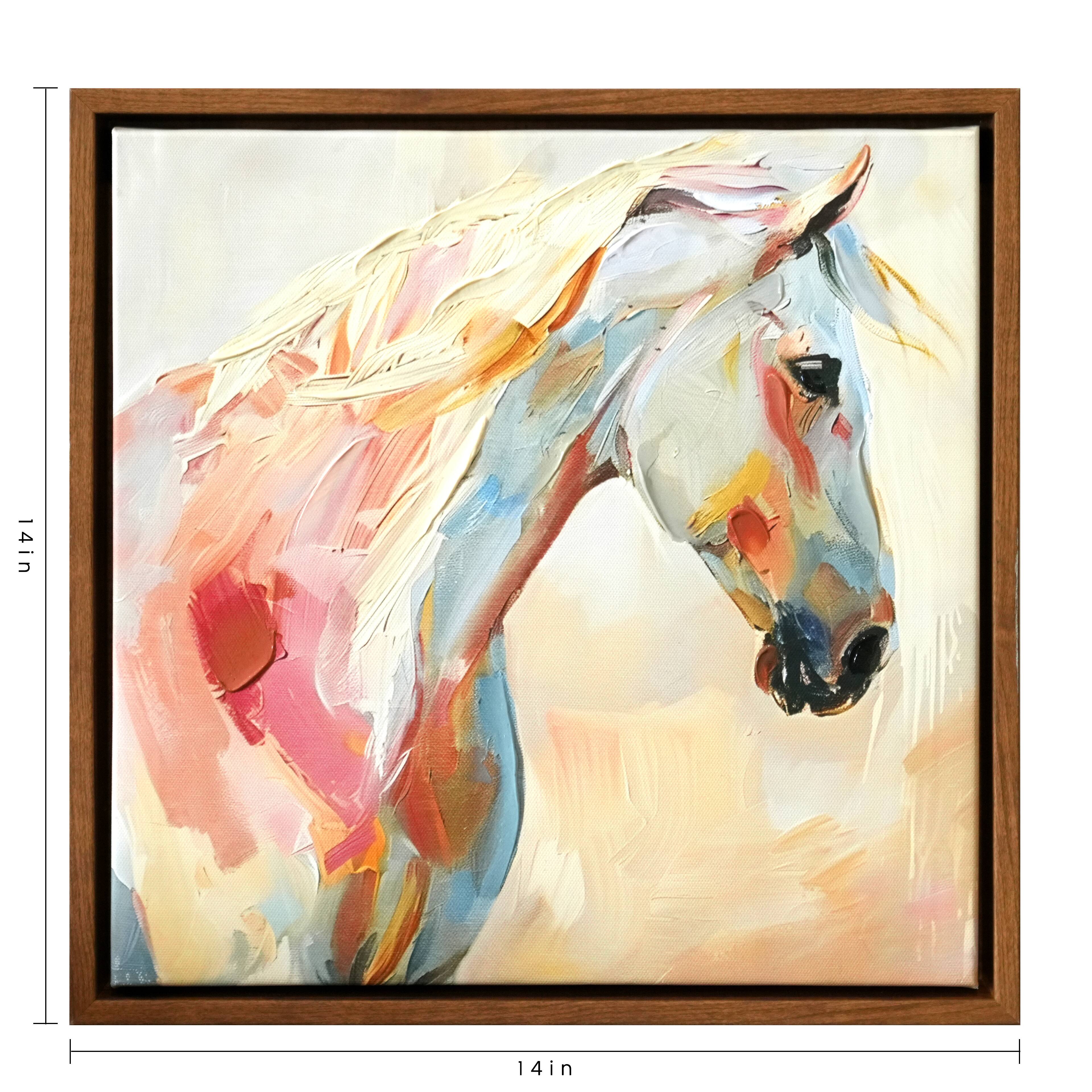 14&#x22; x 14&#x22; Vegas Horse Wall D&#xE9;cor by Ashland&#xAE;