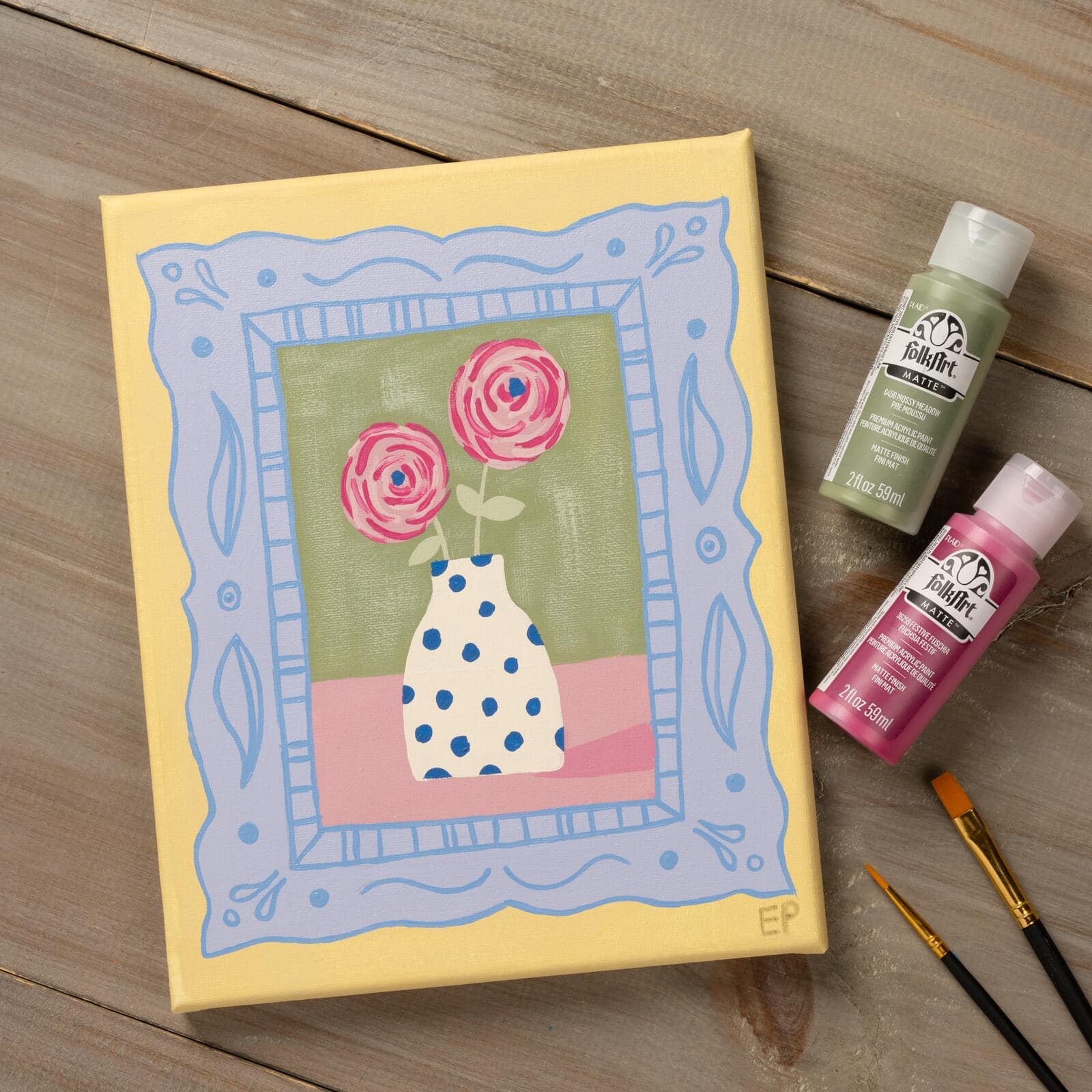 FolkArt&#xAE; Let&#x27;s Paint Live Kit