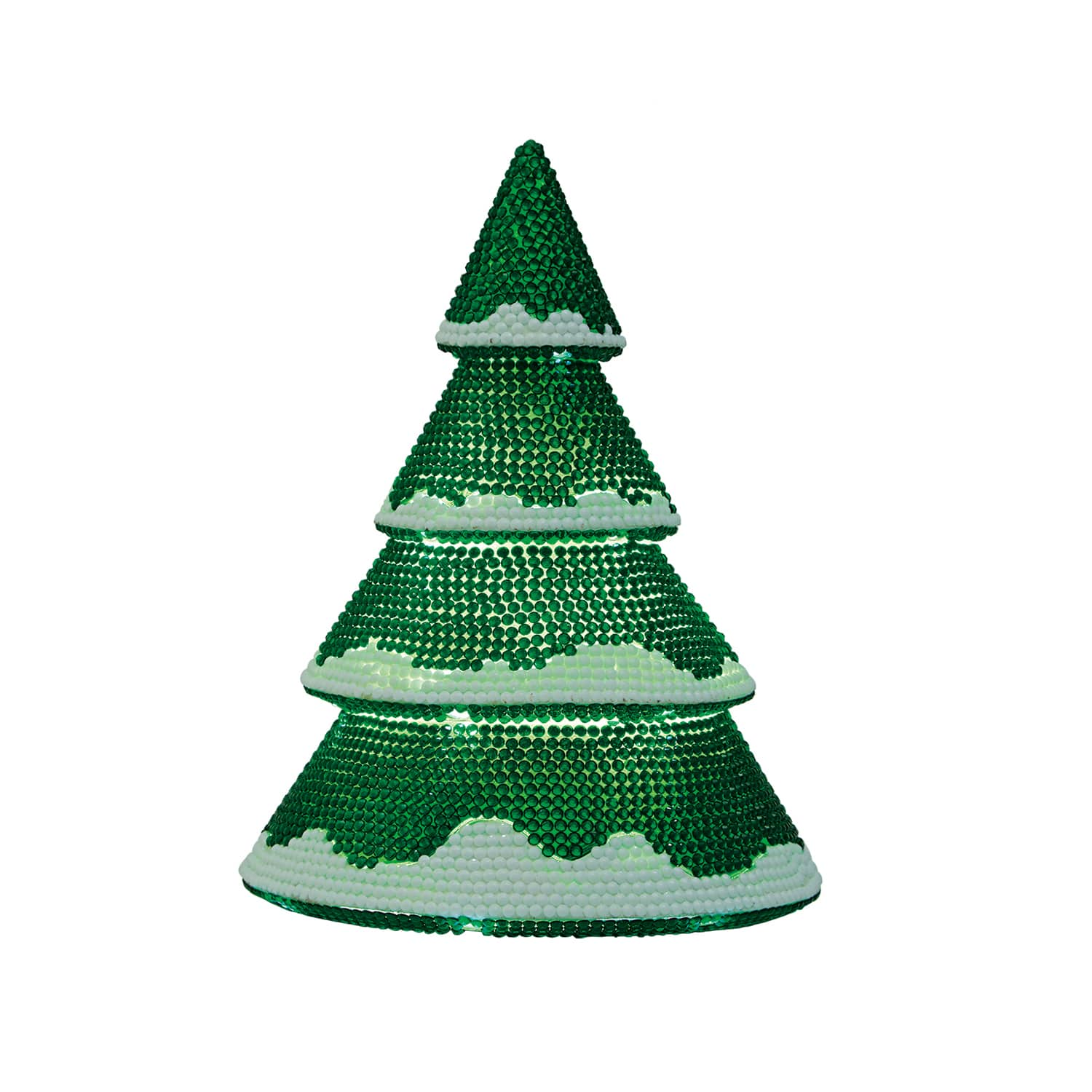 6.5&#x22; Christmas Tree LED 3D Diamond Art Kit by Make Market&#xAE;