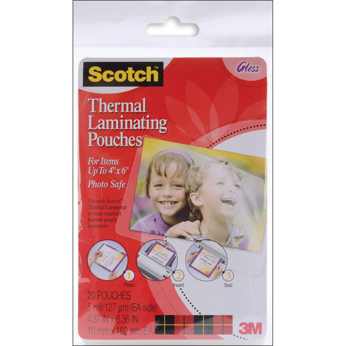 Matte laminating pouches hot dull laminator supplies for