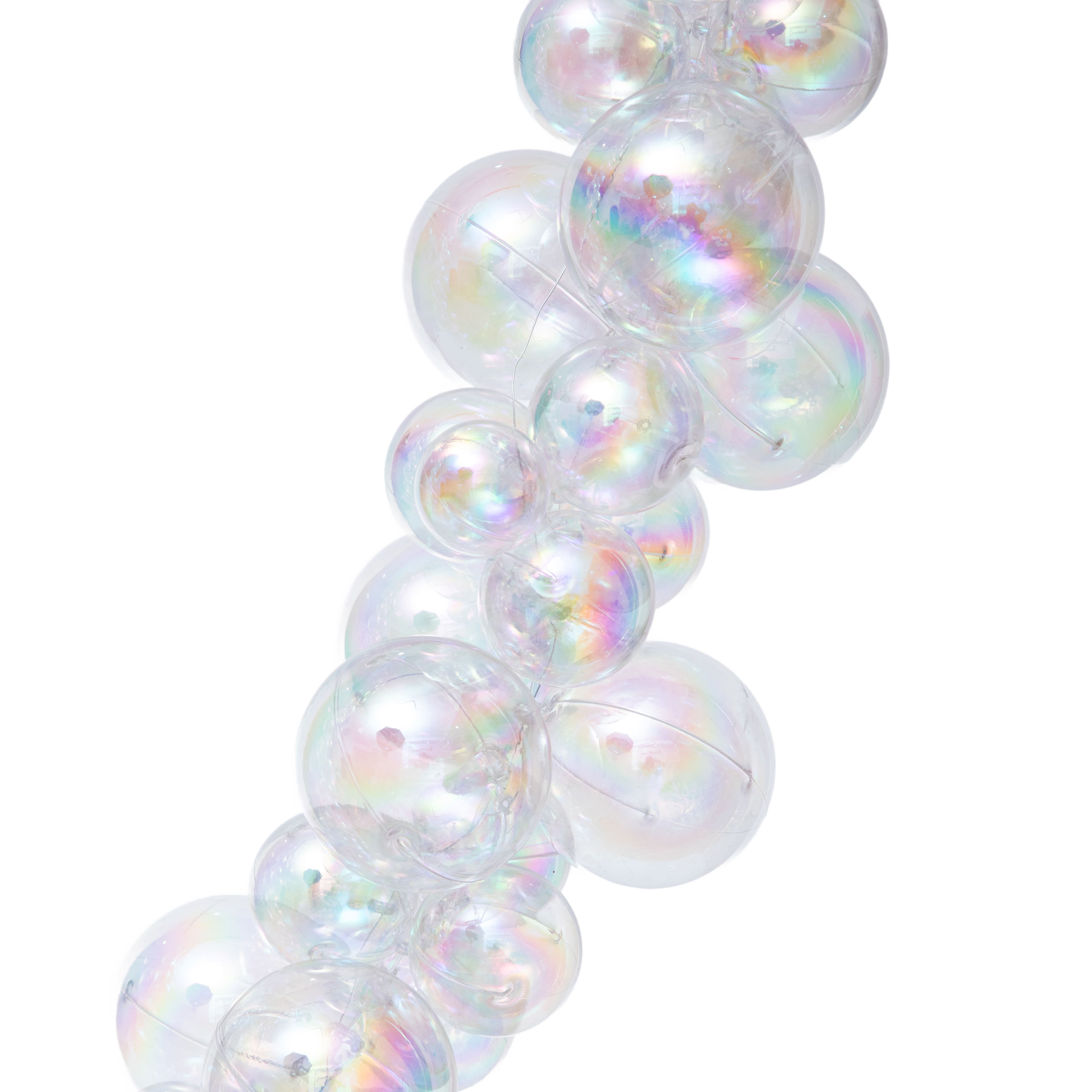 6ft. Iridescent Ball Garland by Ashland&#xAE;