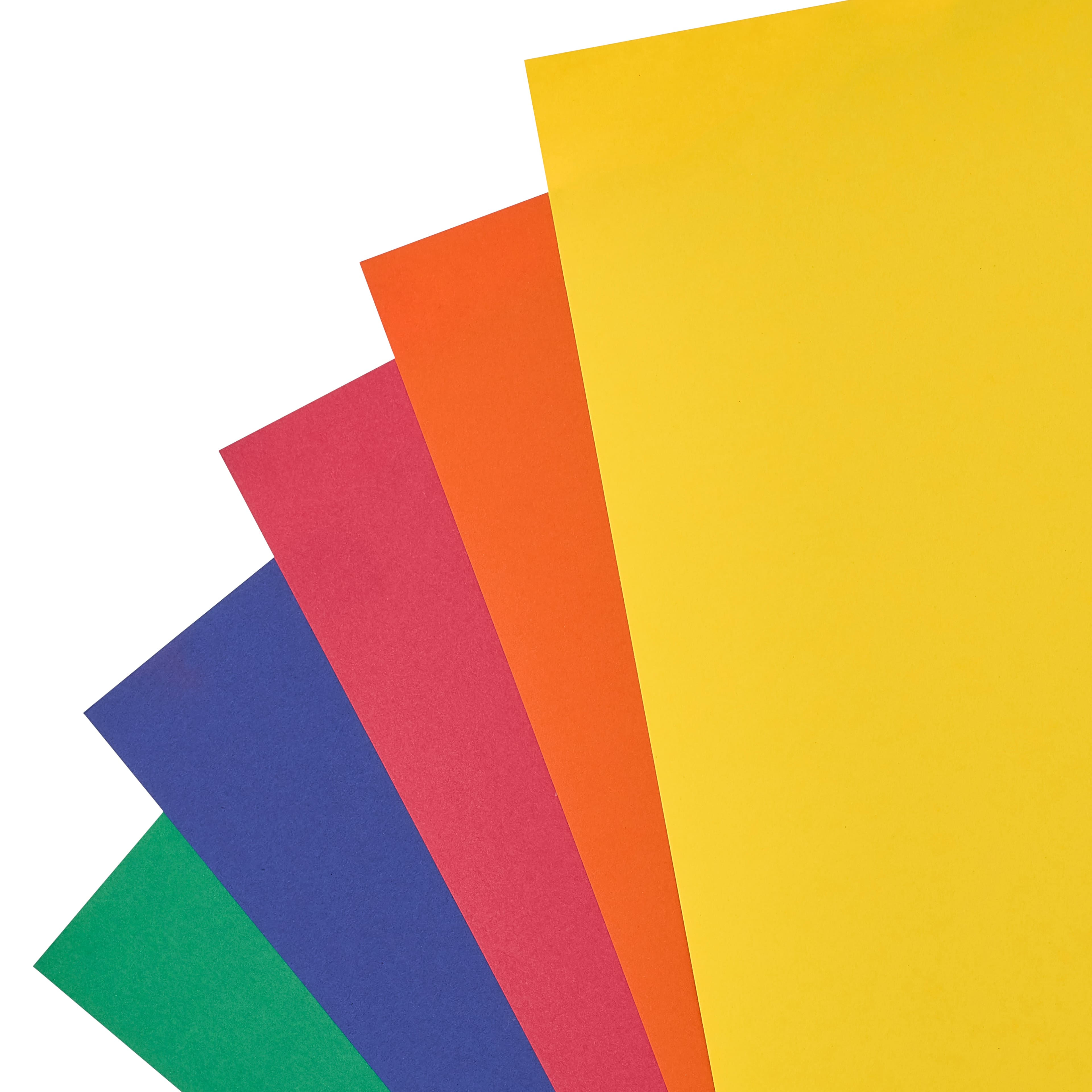Primary One 5-Color Assortment Cardstock - 8 1/2 x 11 in 65 lb