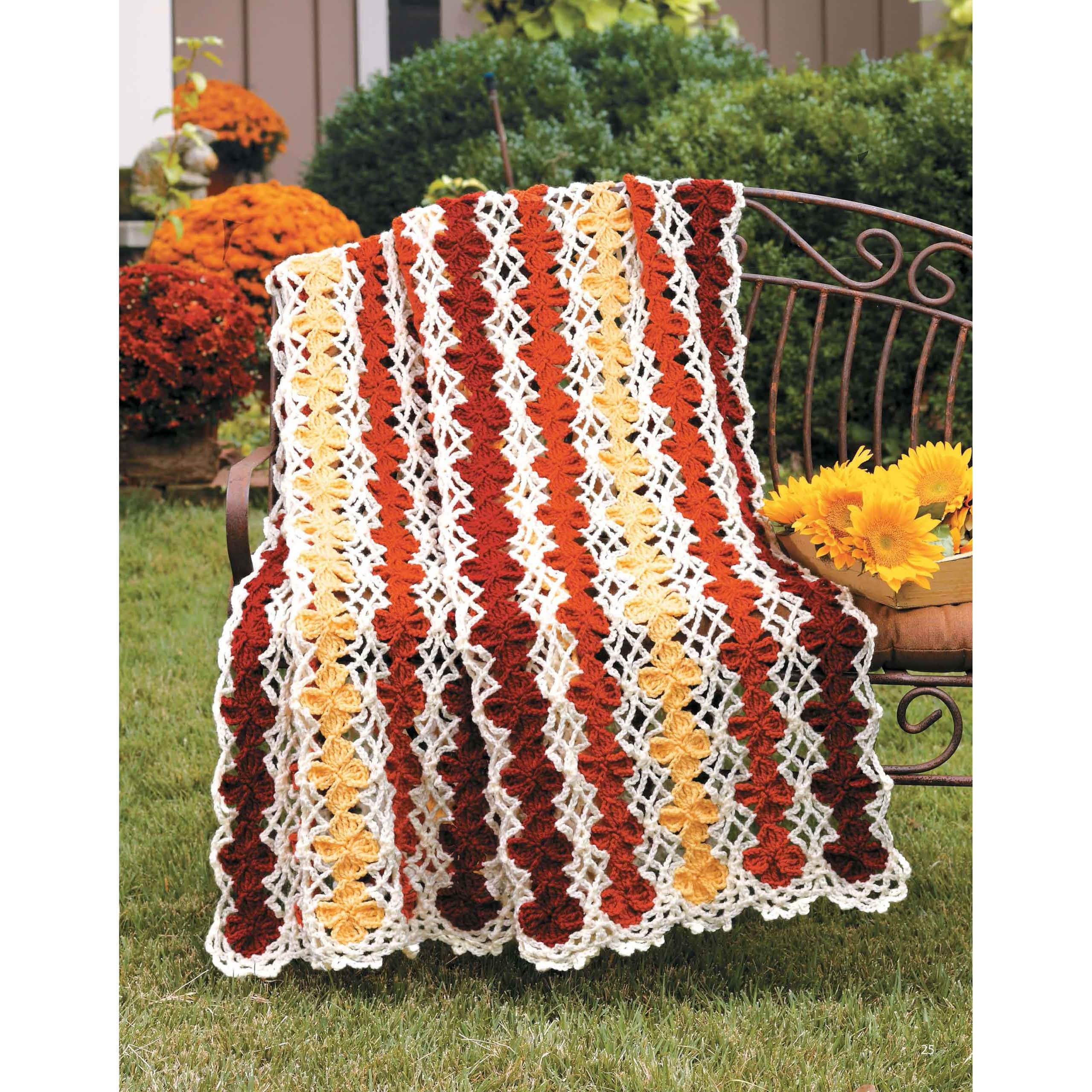 Leisure Arts&#xAE; A Year Of Afghans No.17 Crochet Book