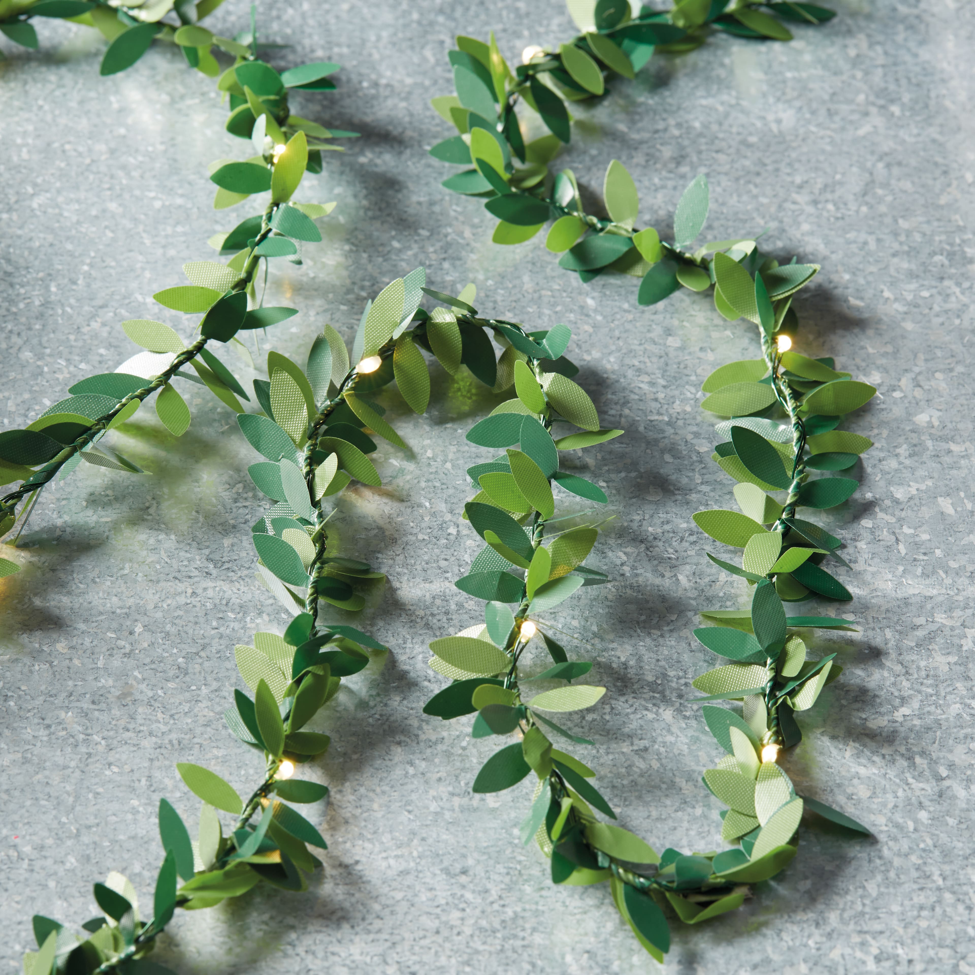 10ft. Leaf Garland String Lights by Ashland™