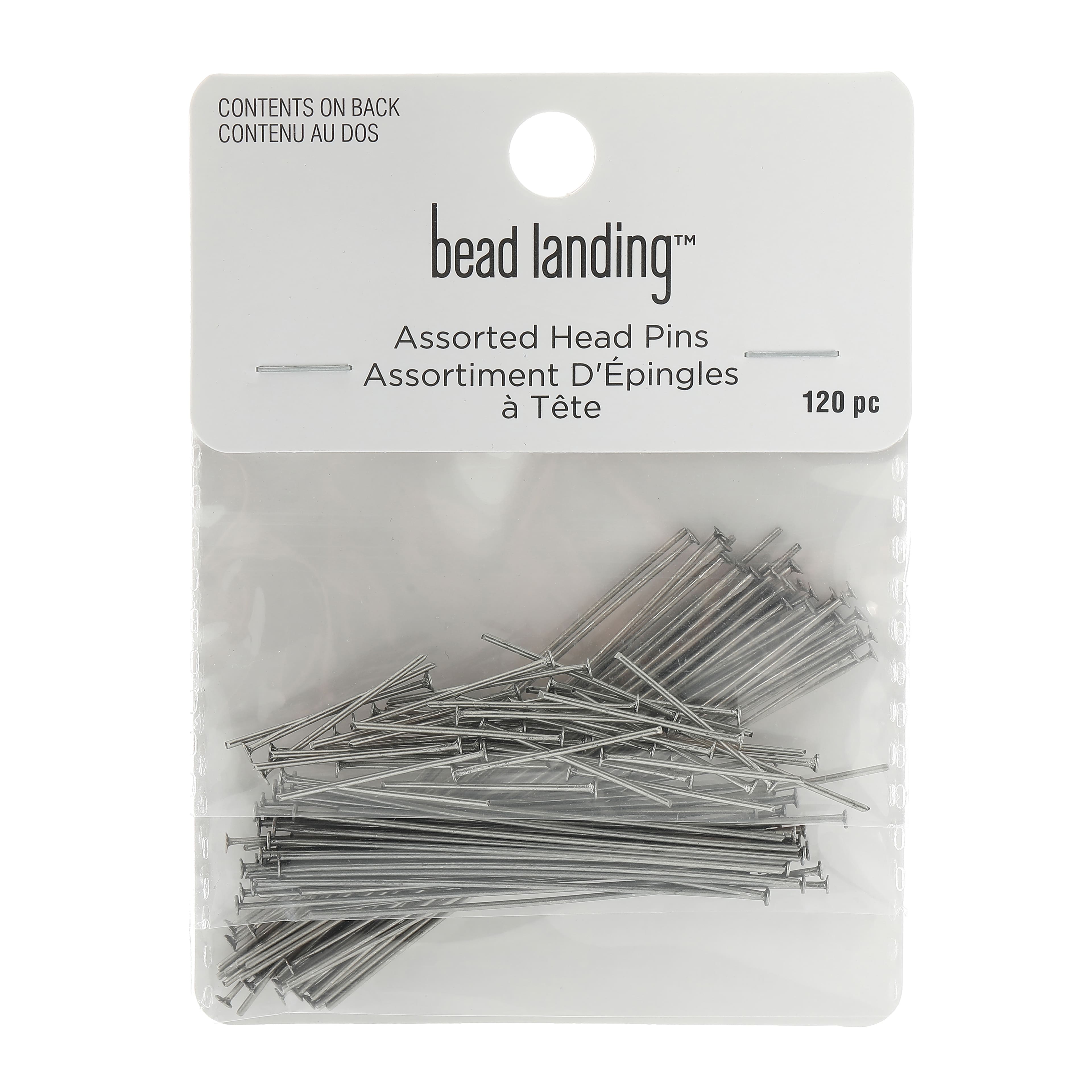 12 Packs: 120 ct. (1,440 total) Mixed Head Pins by Bead Landing™