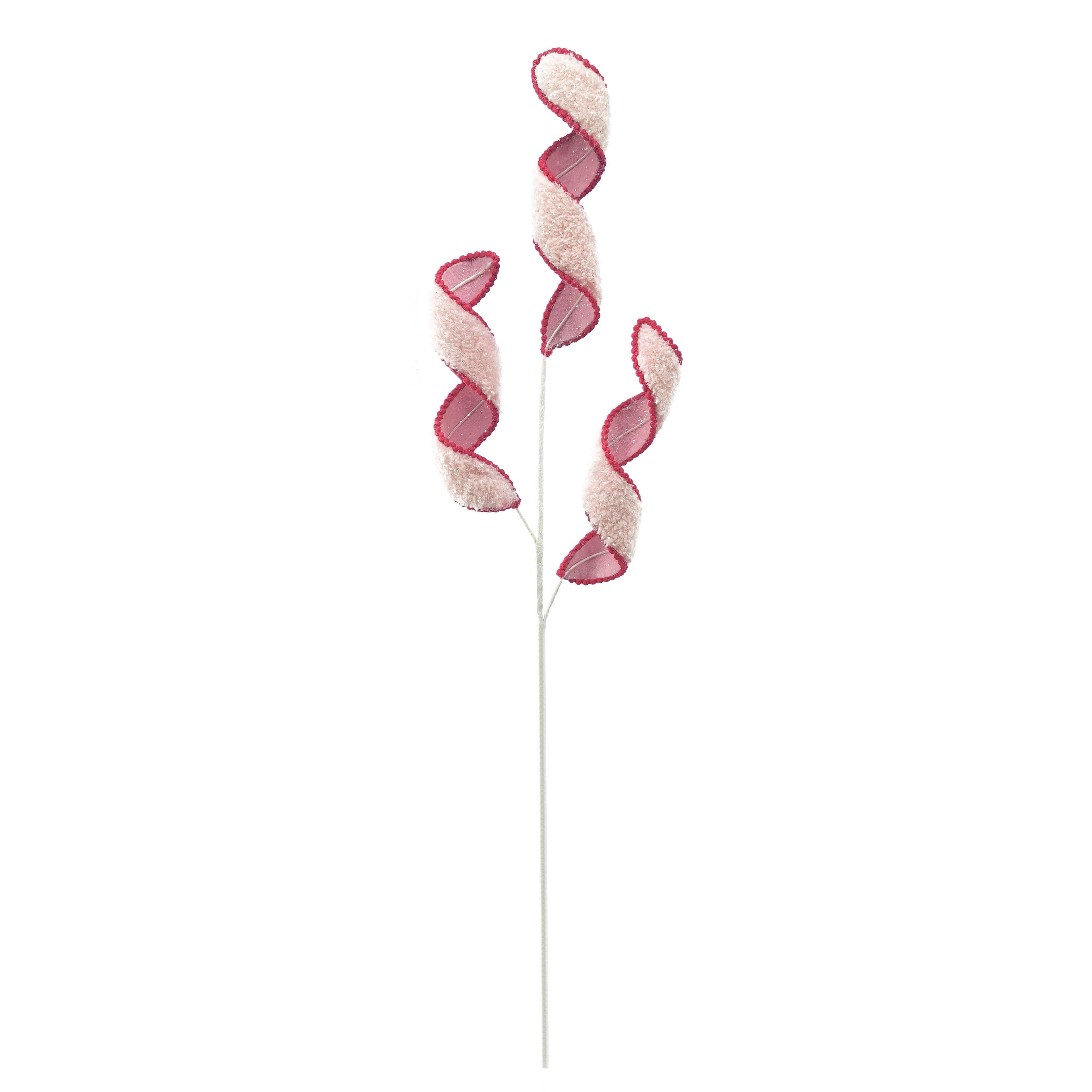 31.5&#x22; Red &#x26; Pink Curly Stem by Ashland&#xAE;