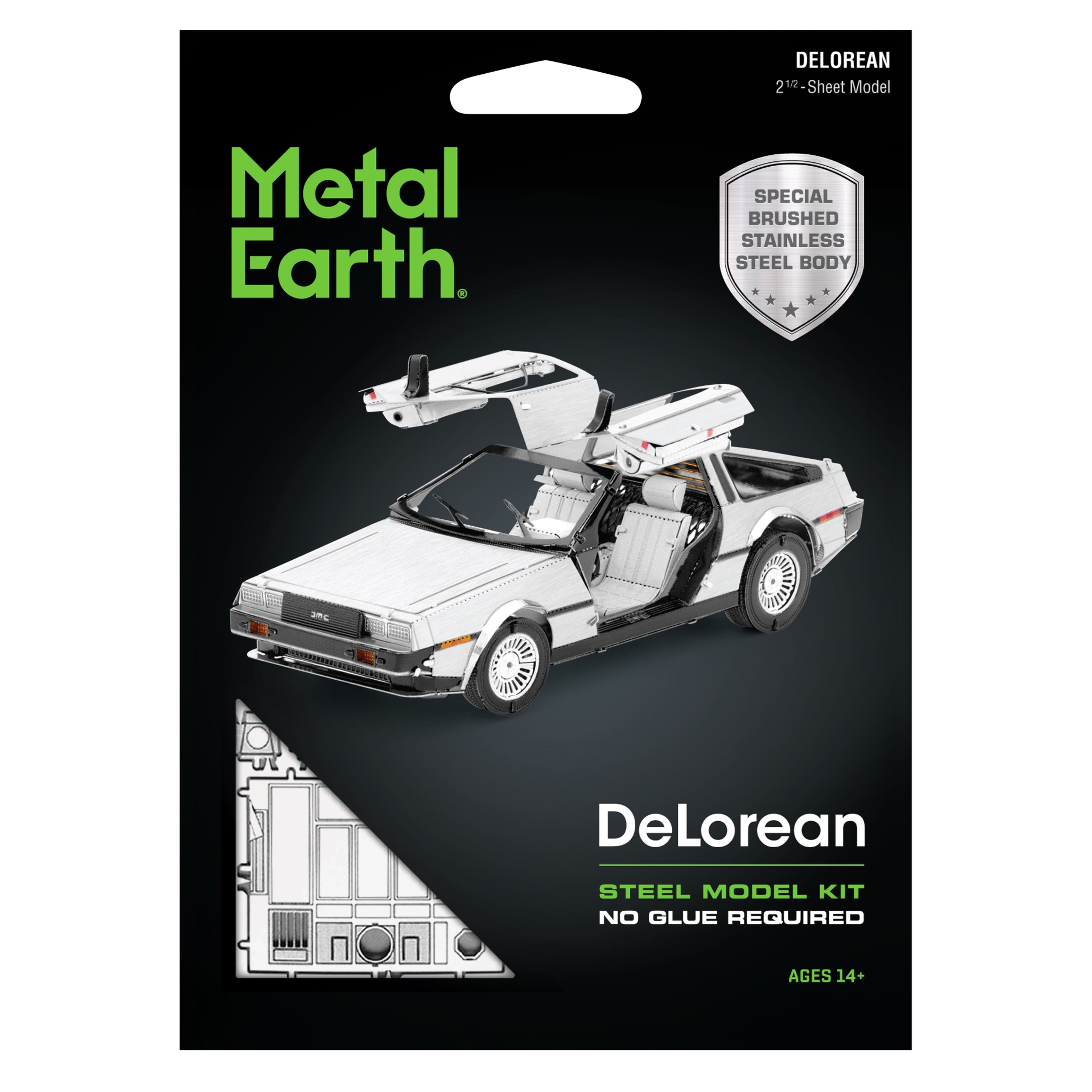 Metal Earth&#xAE; DeLorean Steel Model Kit