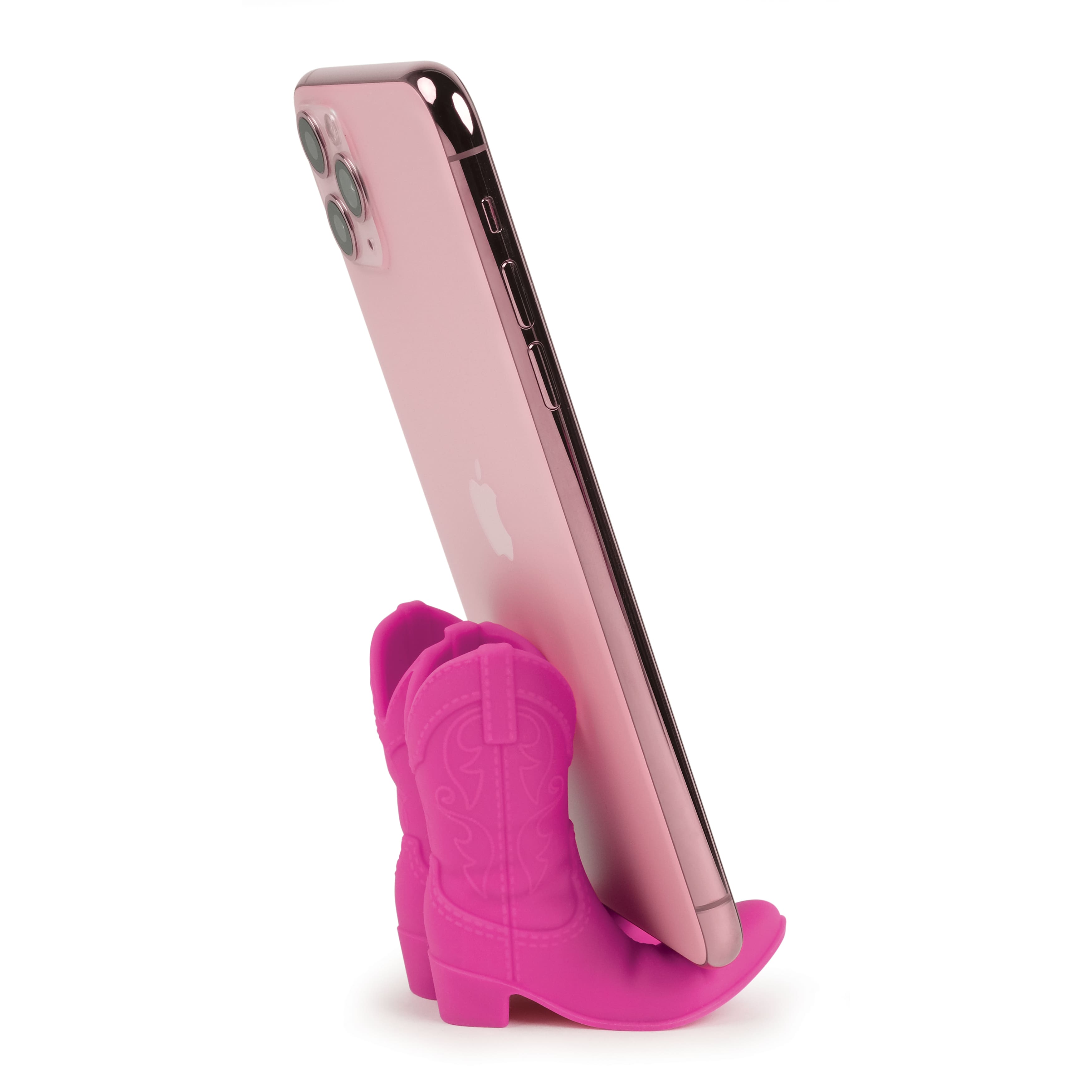 Fred® Giddy Up™ Pink Cowboy Boots Phone Stand