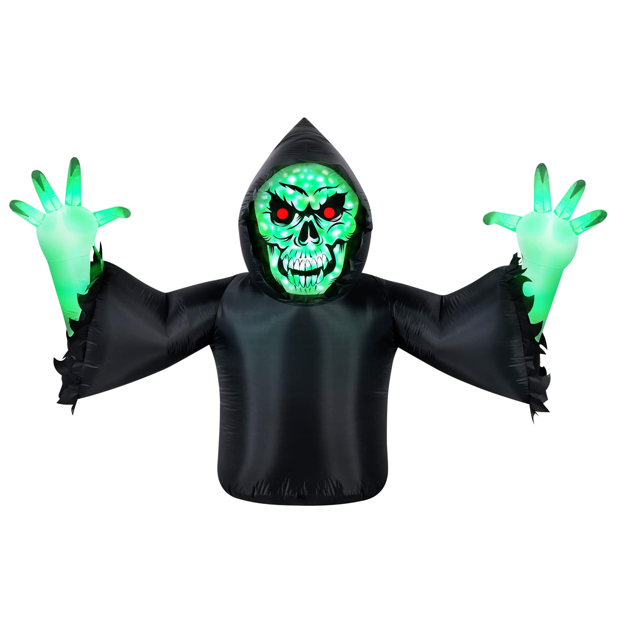7ft. Airflowz Inflatable Halloween Ground Breaker Reaper