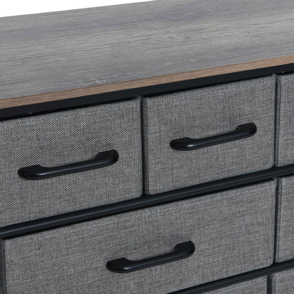 Household Essentials Victoria 8-Drawer Dresser with Shelf