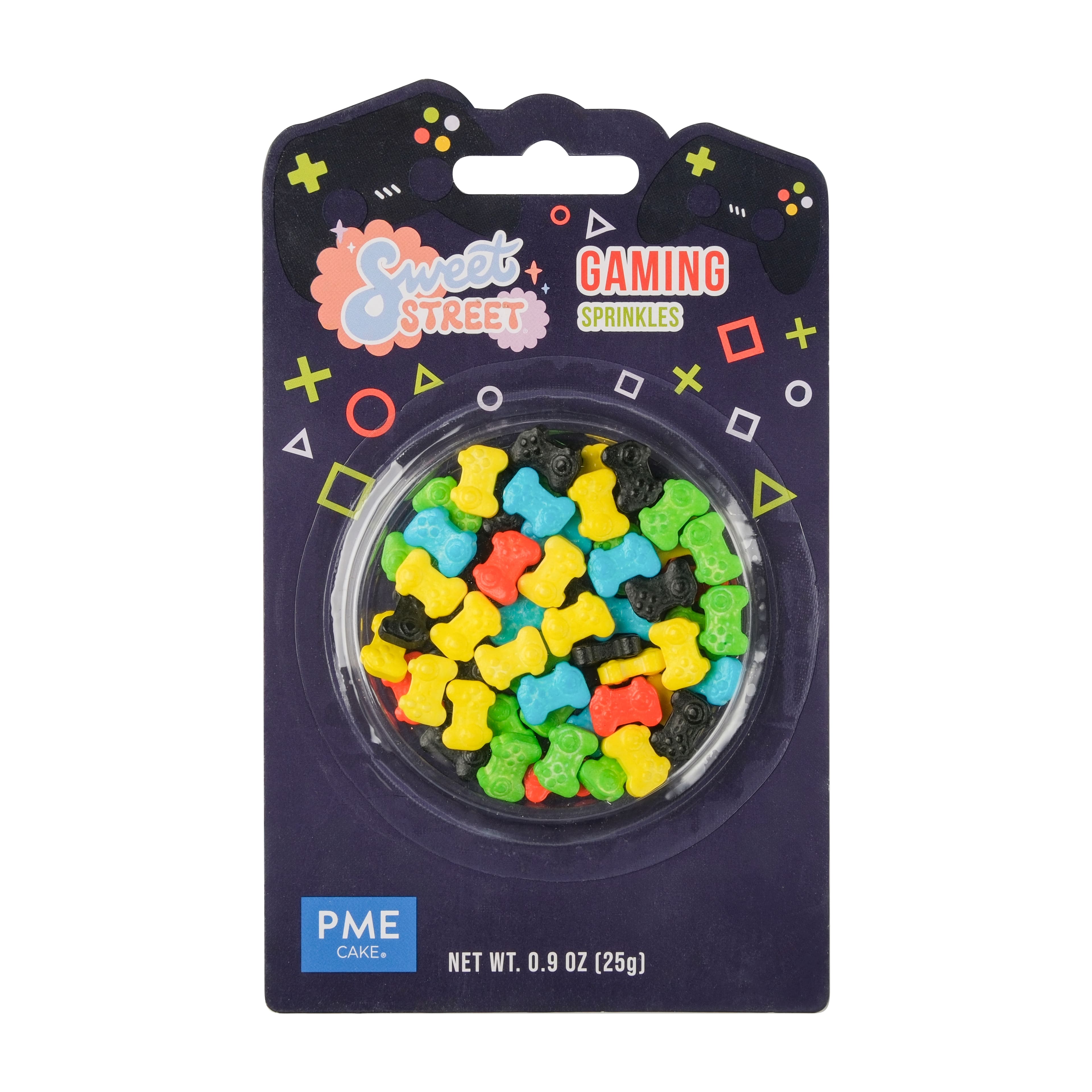 PME Cake Sweet Street&#xAE; Neon Gaming Sprinkles