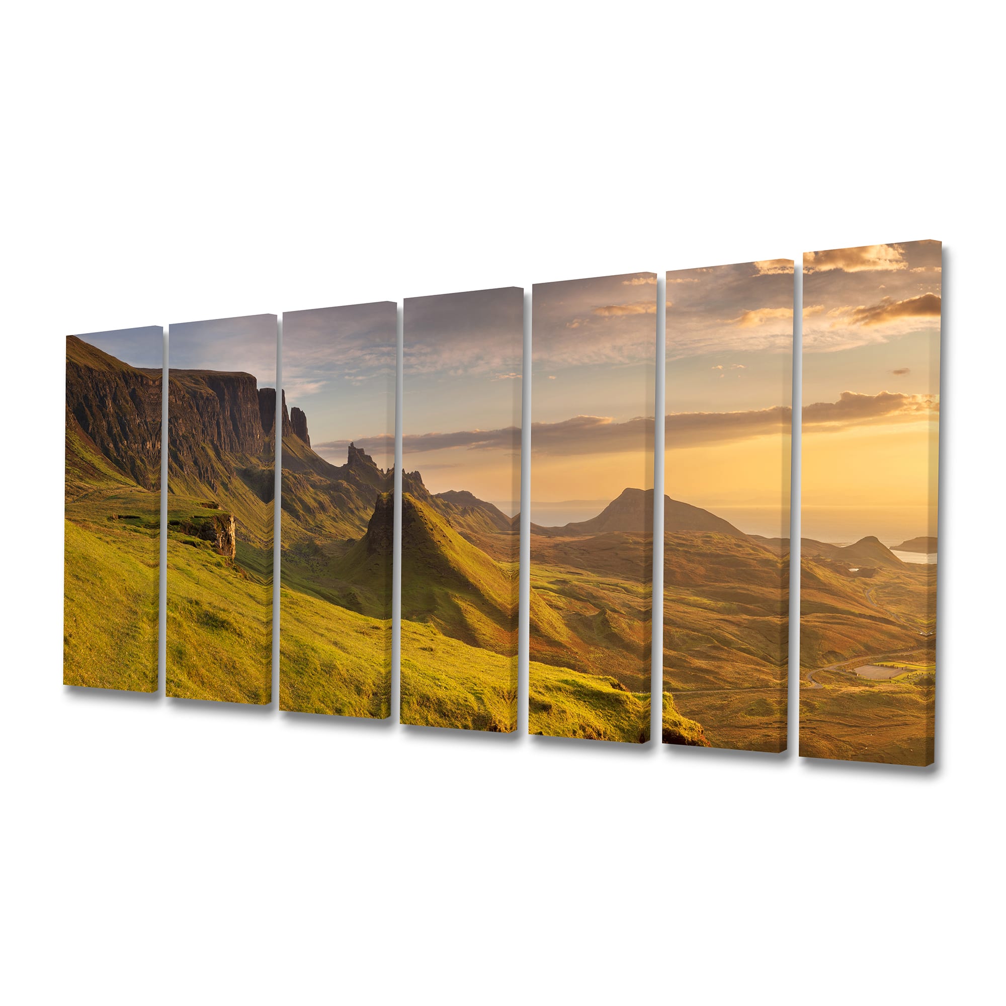 Designart - Sunrise at Quiraing Scotland - Landscape Canvas Art Print