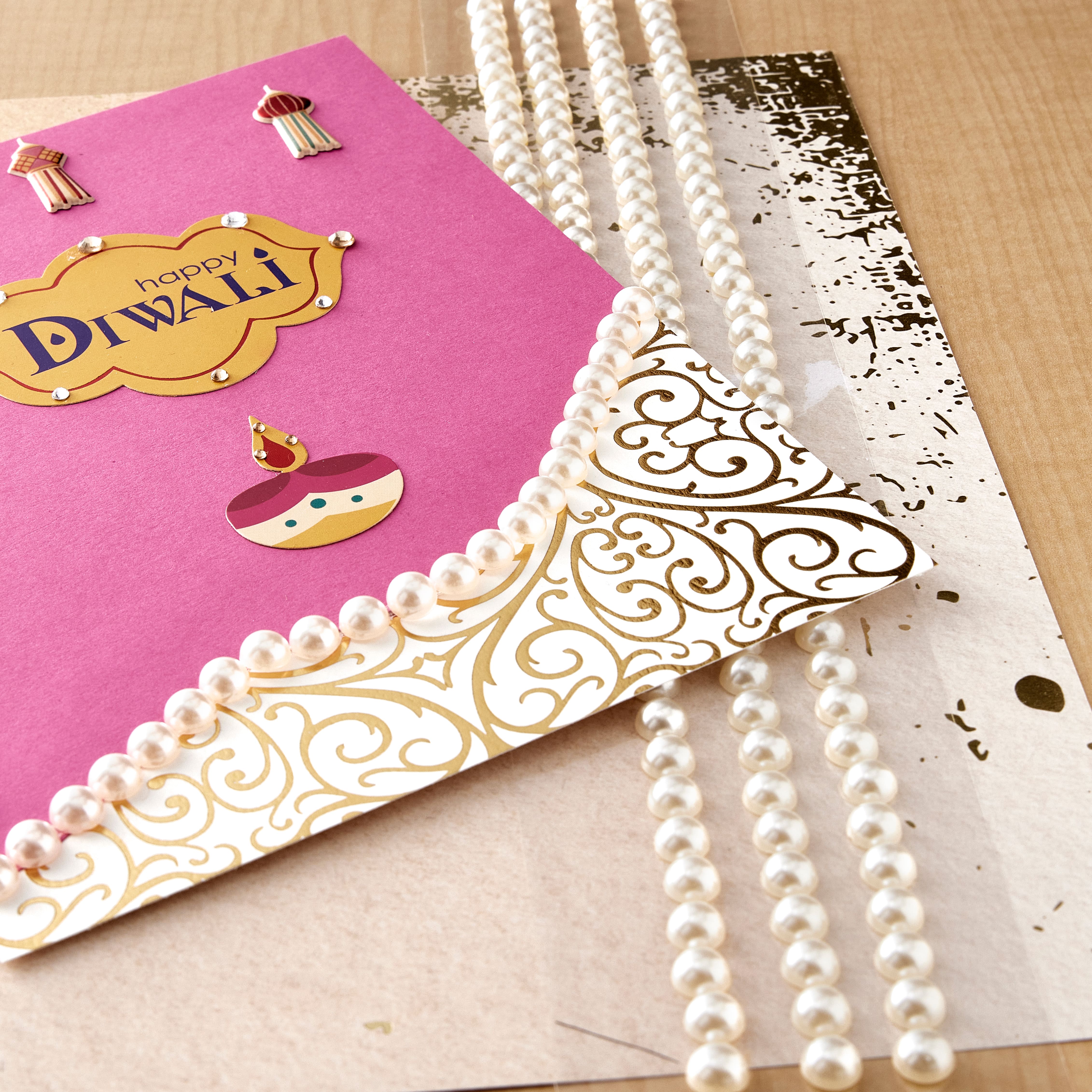 12 Packs: 4 ct. (48 total) Pearl Adhesive Borders by Recollections&#x2122;