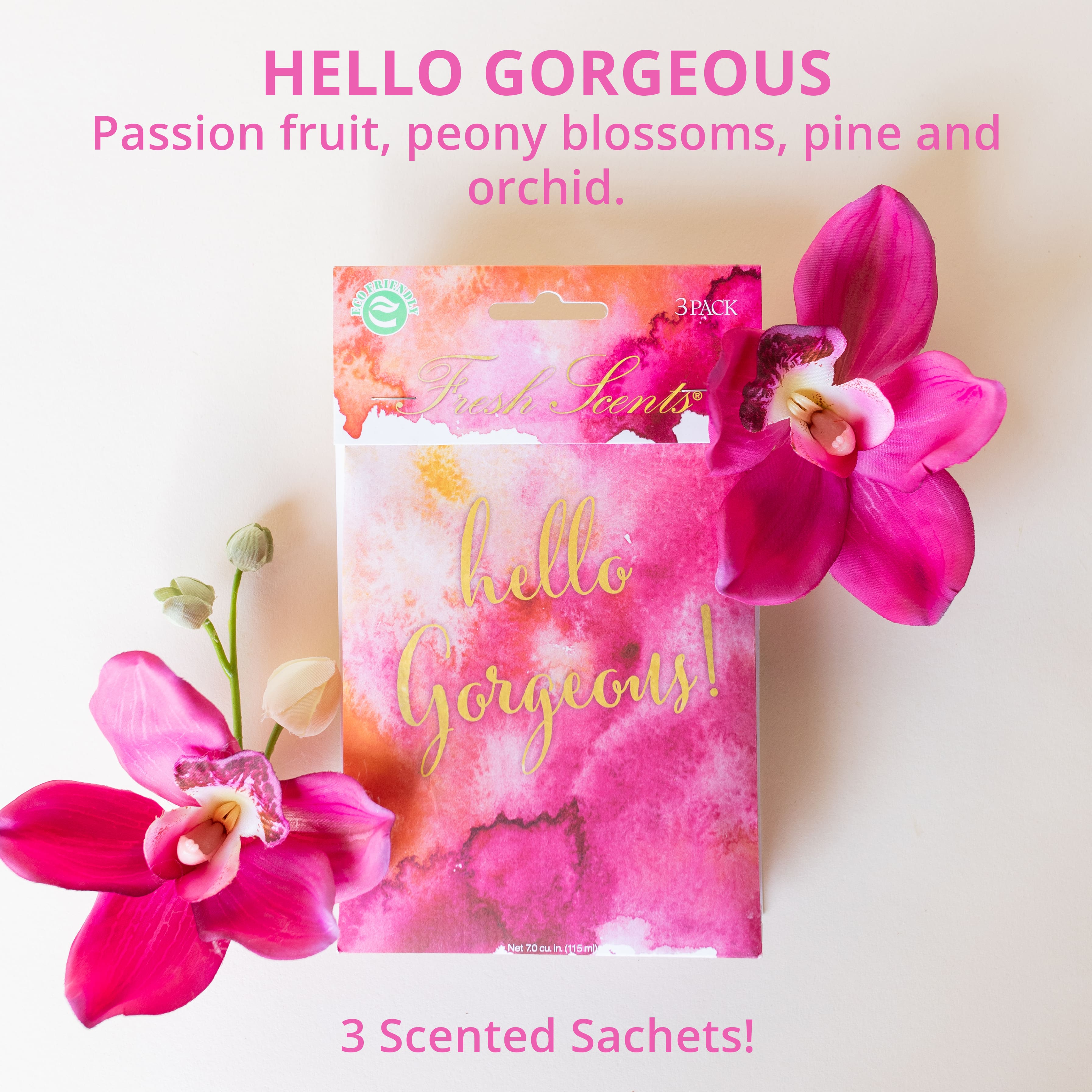 Willowbrook&#xAE; Fresh Scents&#x2122; Hello Gorgeous Fragrance Sachets, 3ct.
