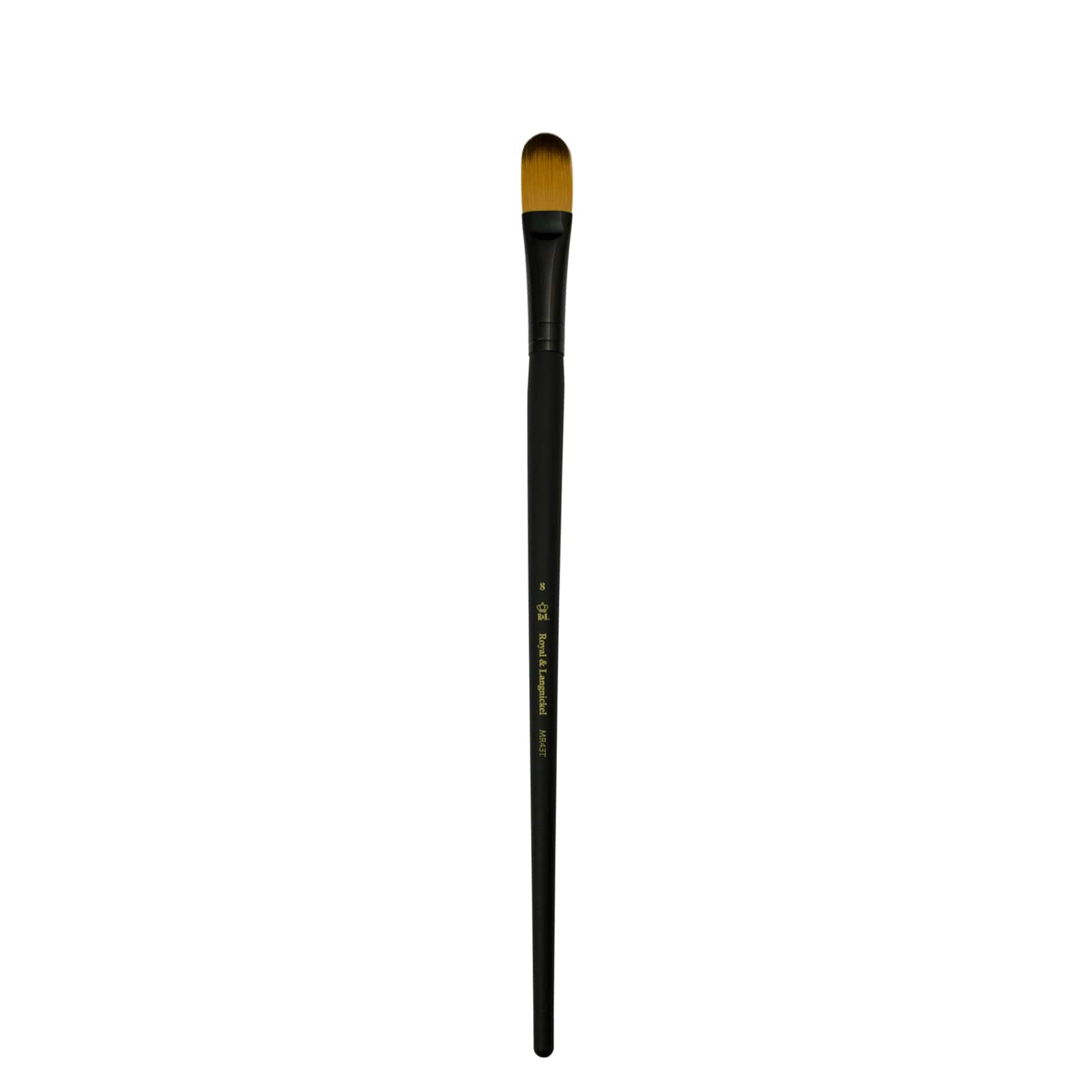 12 Pack: Royal & Langnickel® Essentials™ Long Handle Filbert Brush