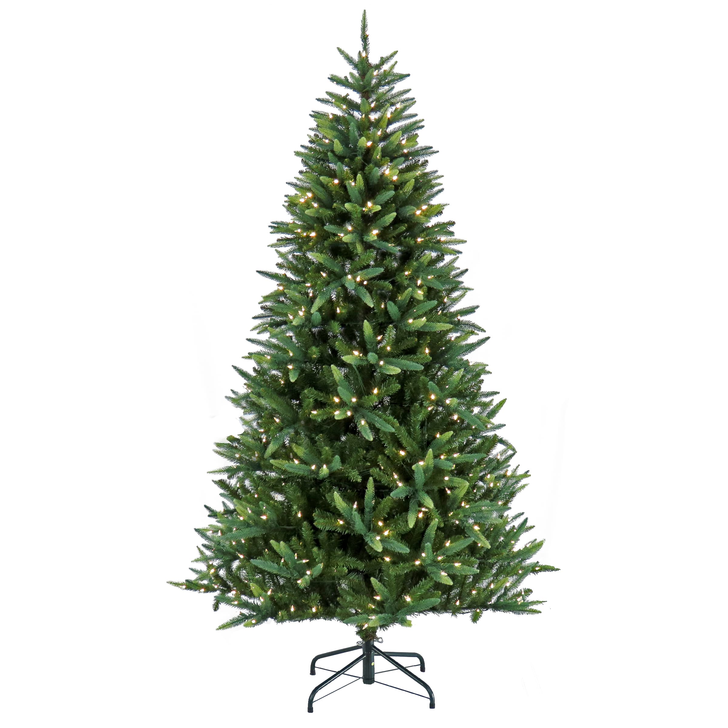7.5ft. Pre-Lit Spada Pine Artificial Christmas Tree, Clear LED Lights