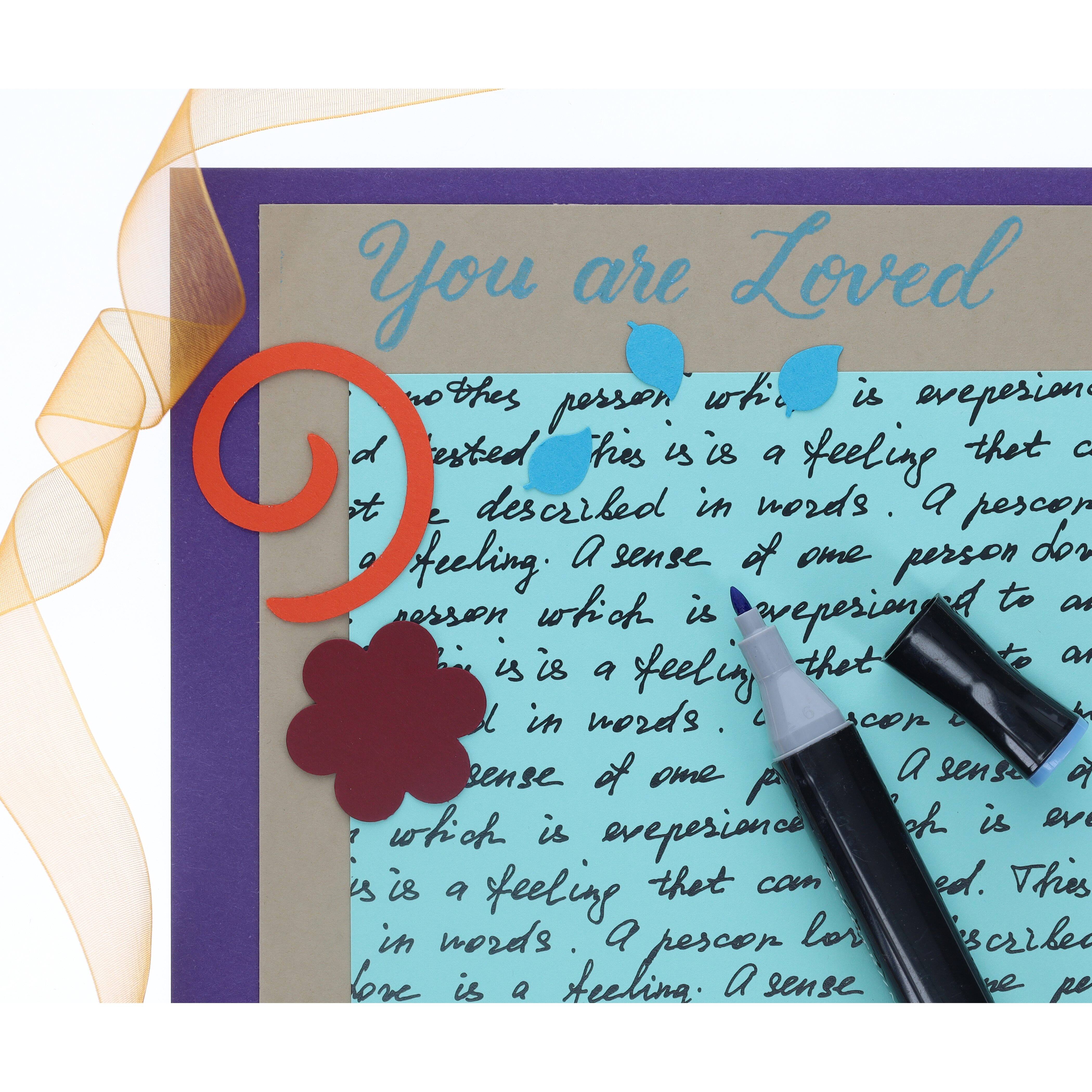 PA Paper&#x2122; Accents 12&#x22; x 12&#x22; 60lb. Cardstock, 25 Sheets