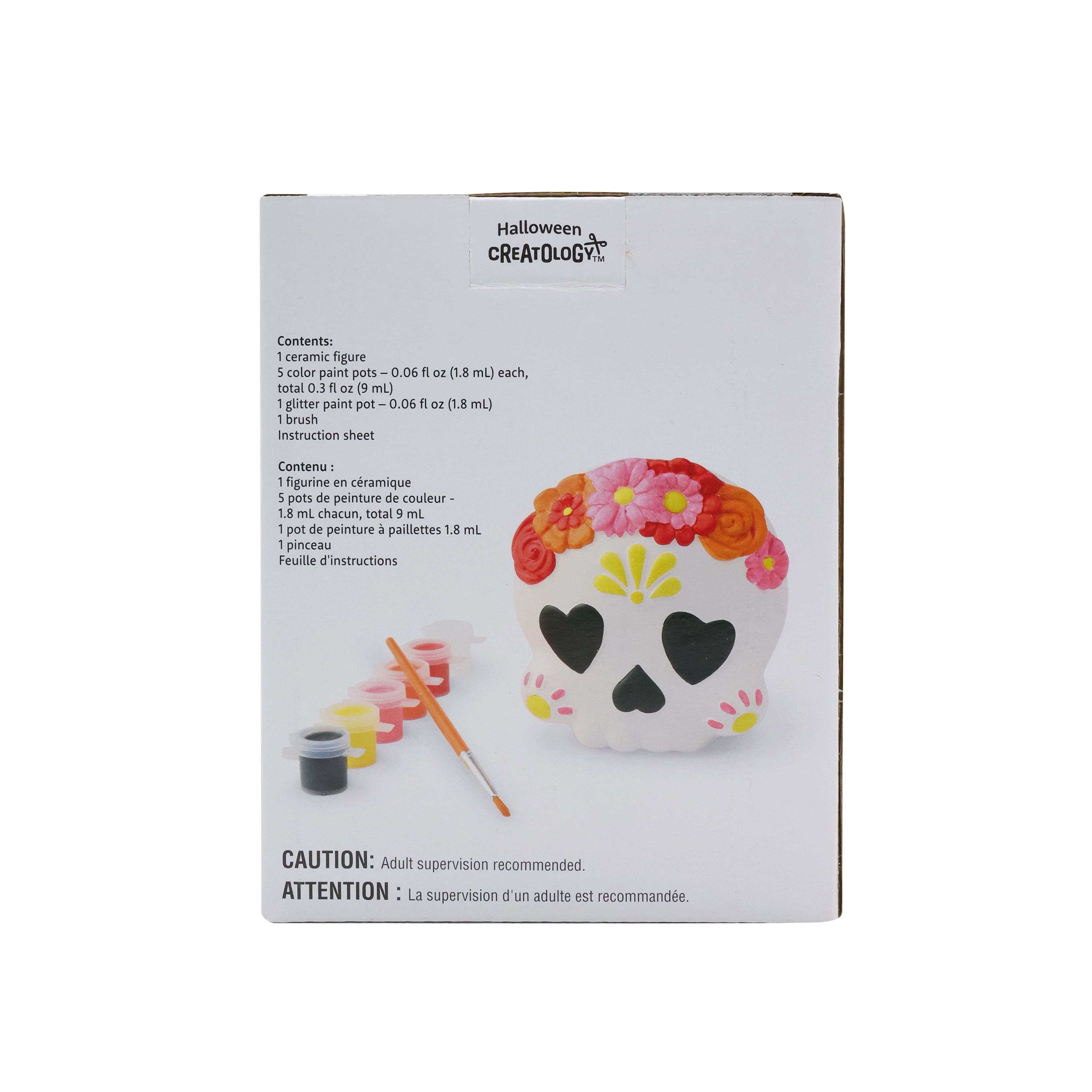 3D Ceramic Sugar Skull Kit by Creatology&#x2122;