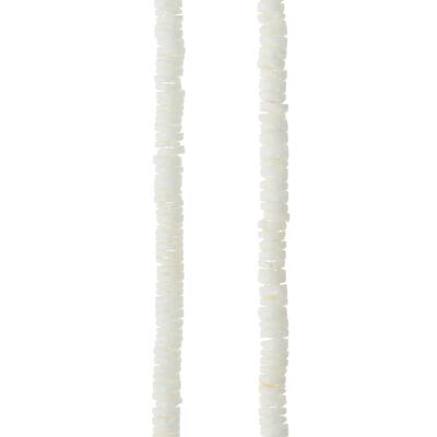 White River Shell Rondelle Beads, 5mm by Bead Landing™ image