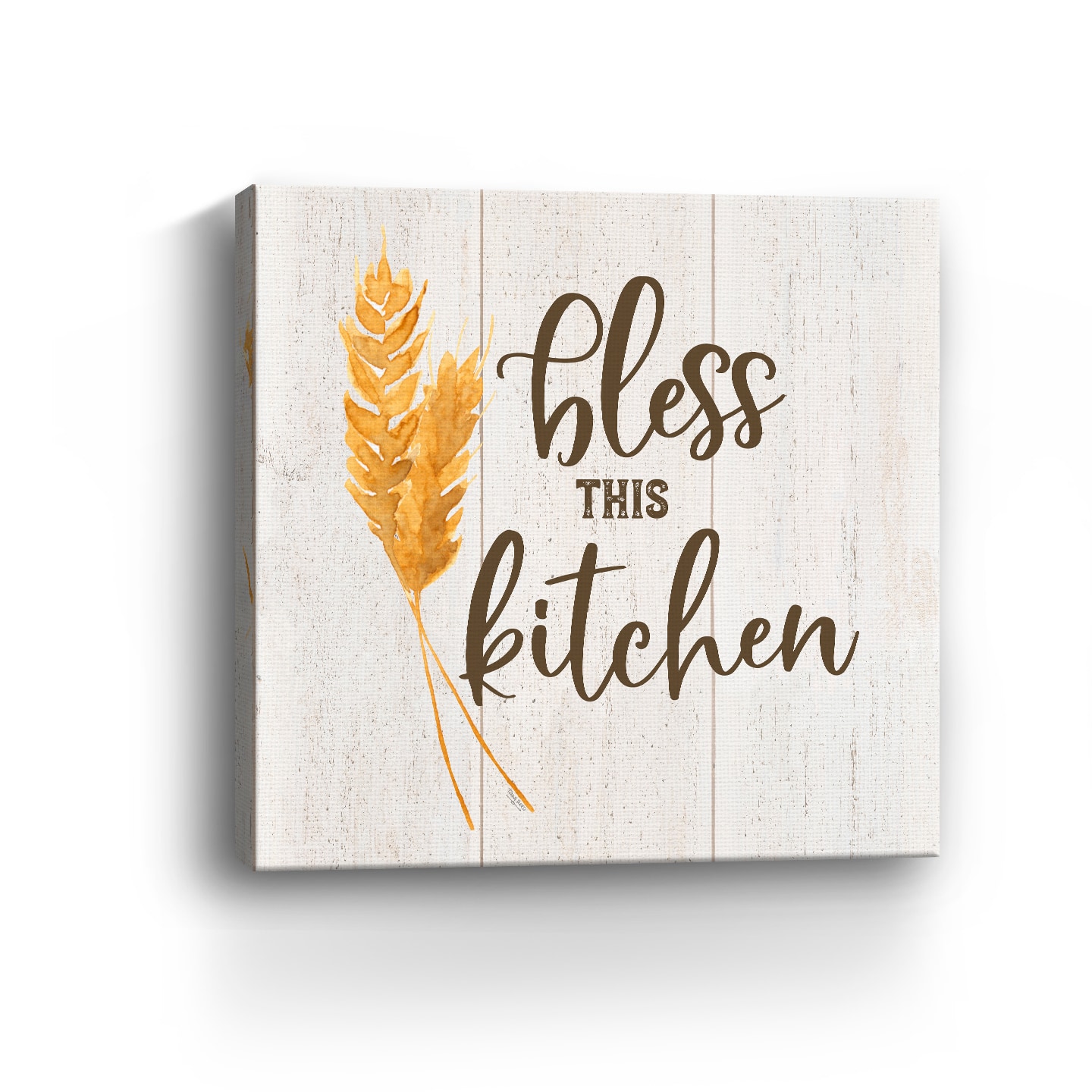 Farm Life I Bless This Kitchen Canvas Giclee