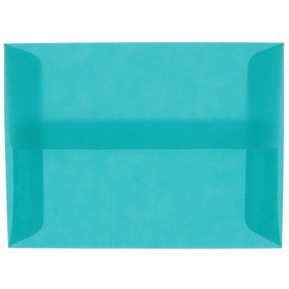 JAM Paper 4.75" x 6.5" Translucent Envelopes