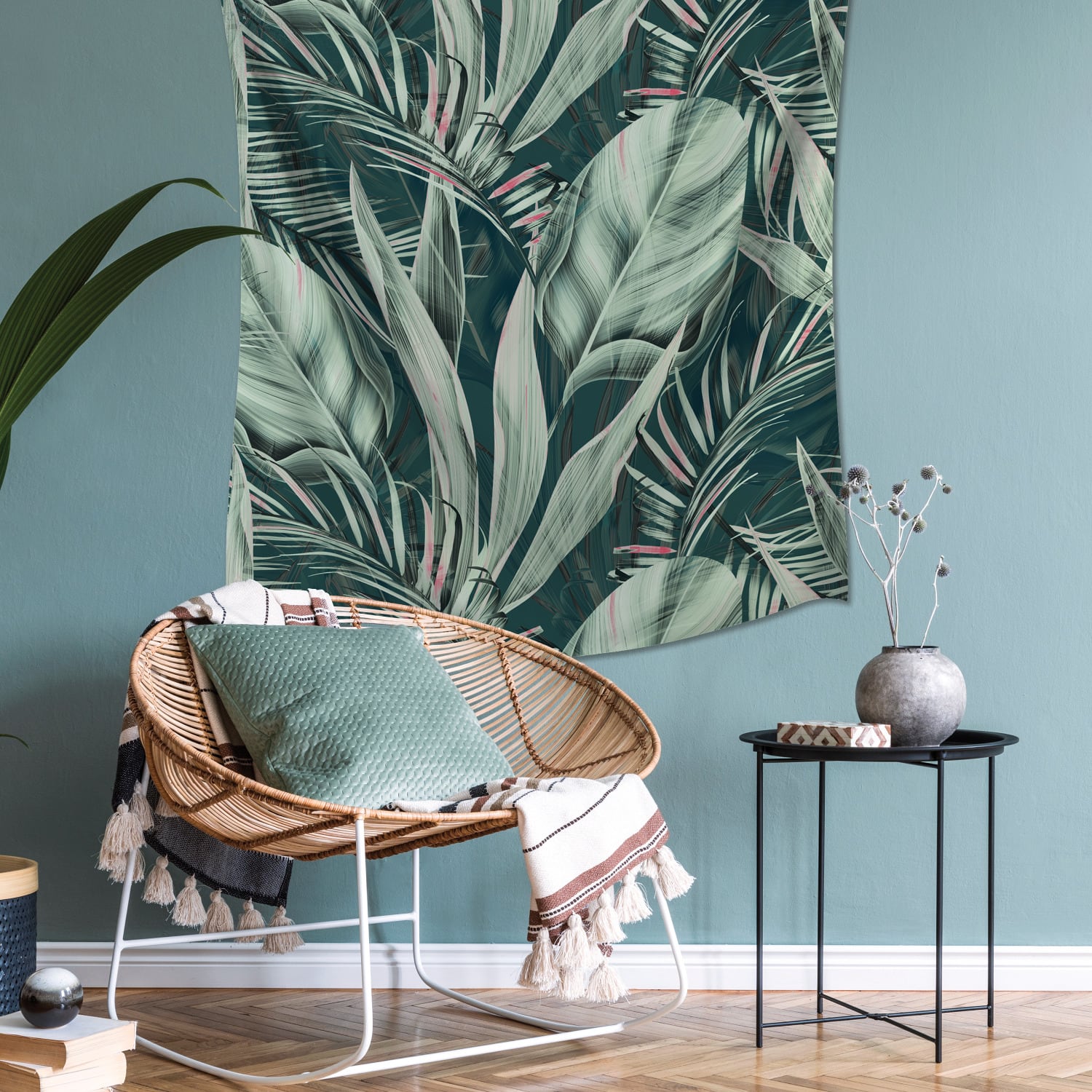 RoomMates Tropical Plants Tapestry | Michaels