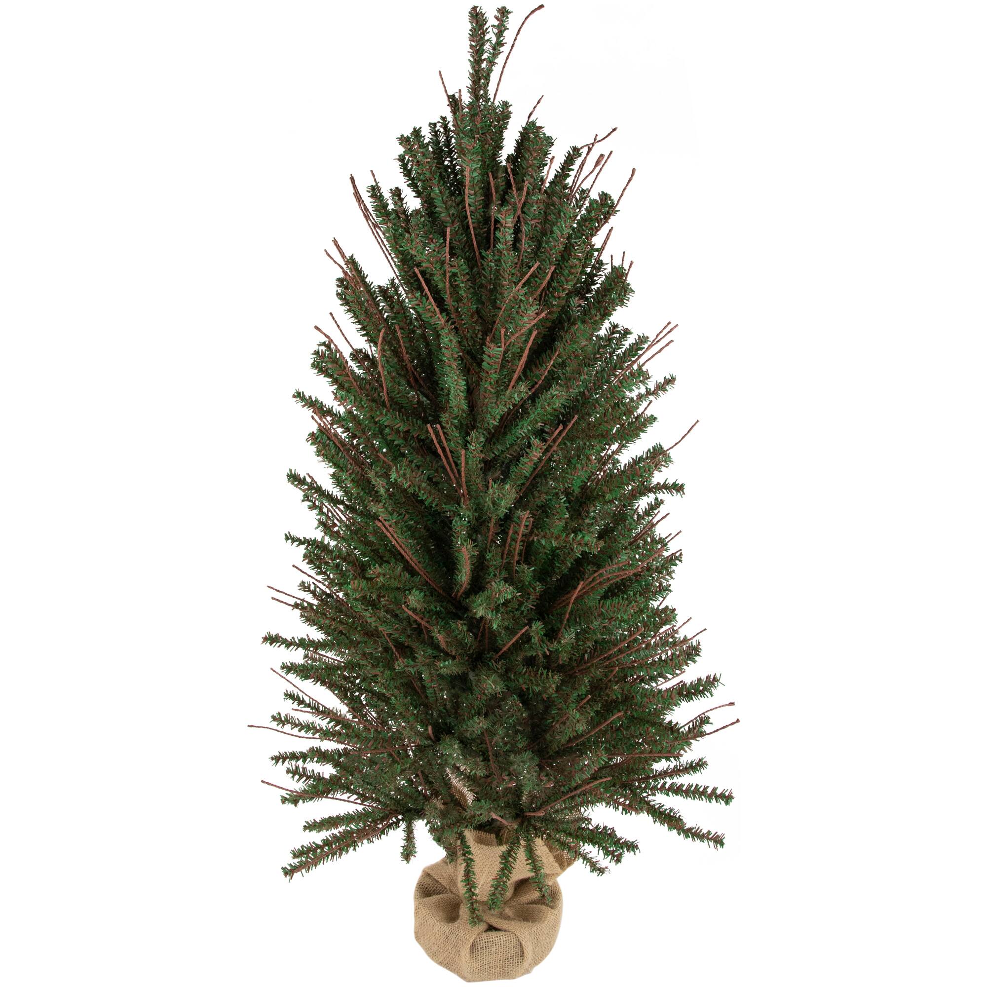 3ft. Unlit Green & Brown Warsaw Twig Artificial Christmas Tree