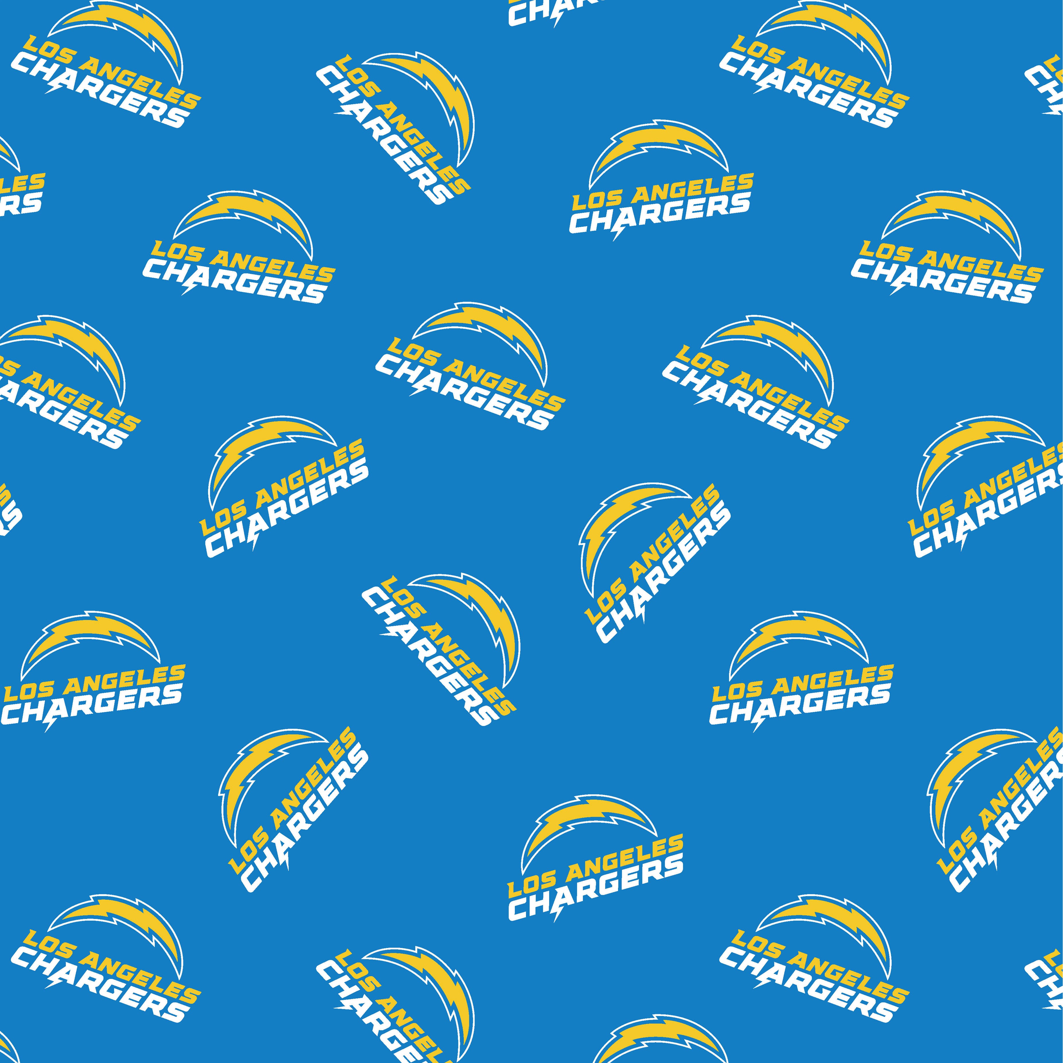NFL Los Angeles Chargers Cotton Fabric