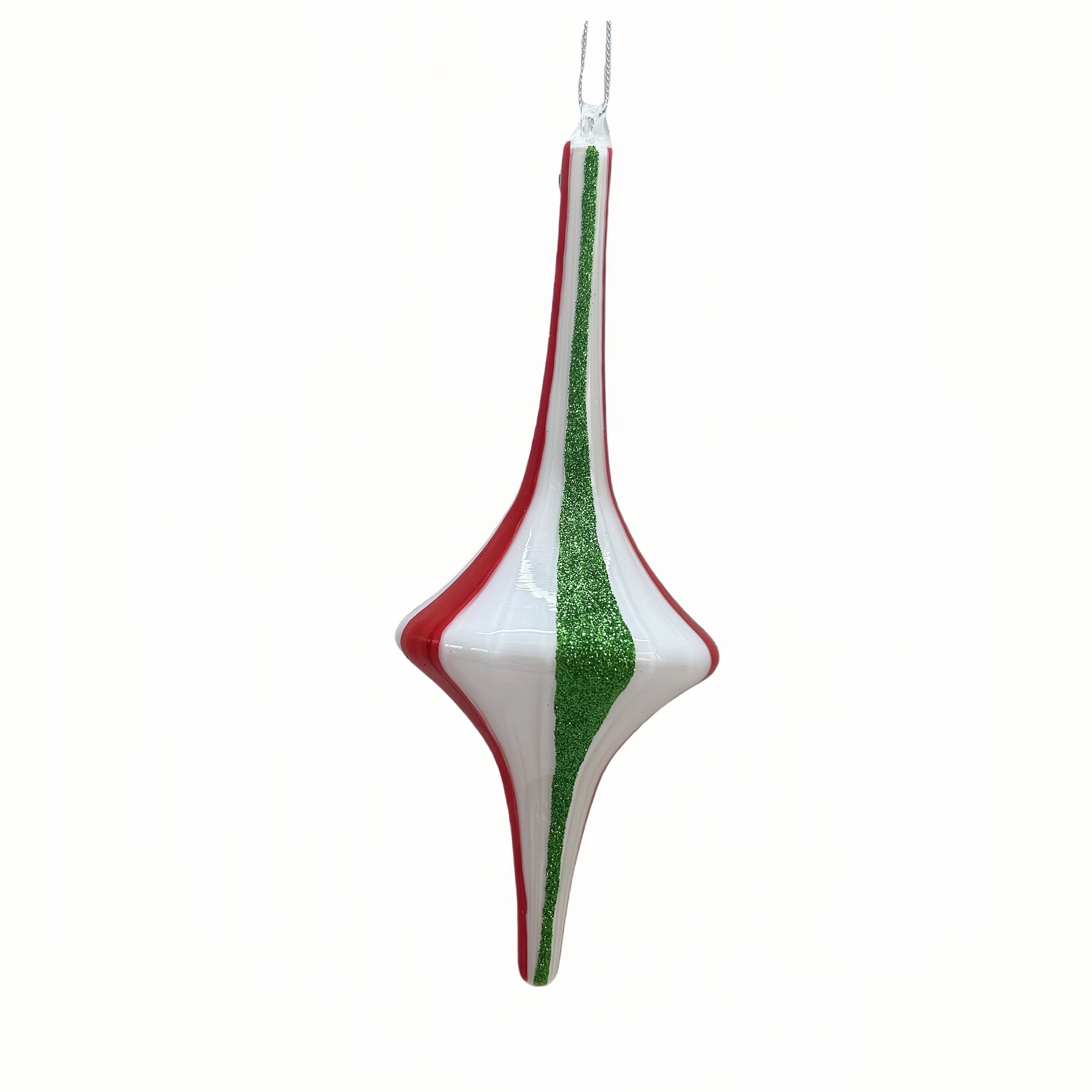 Assorted Candy Cane Finial Ornament by Ashland, 1pc.