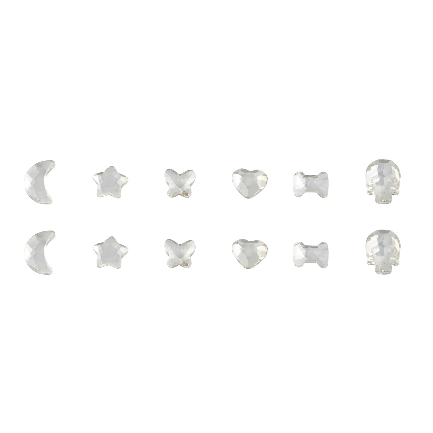 Mixed Shapes Glass Flatback Rhinestones by Bead Landing™