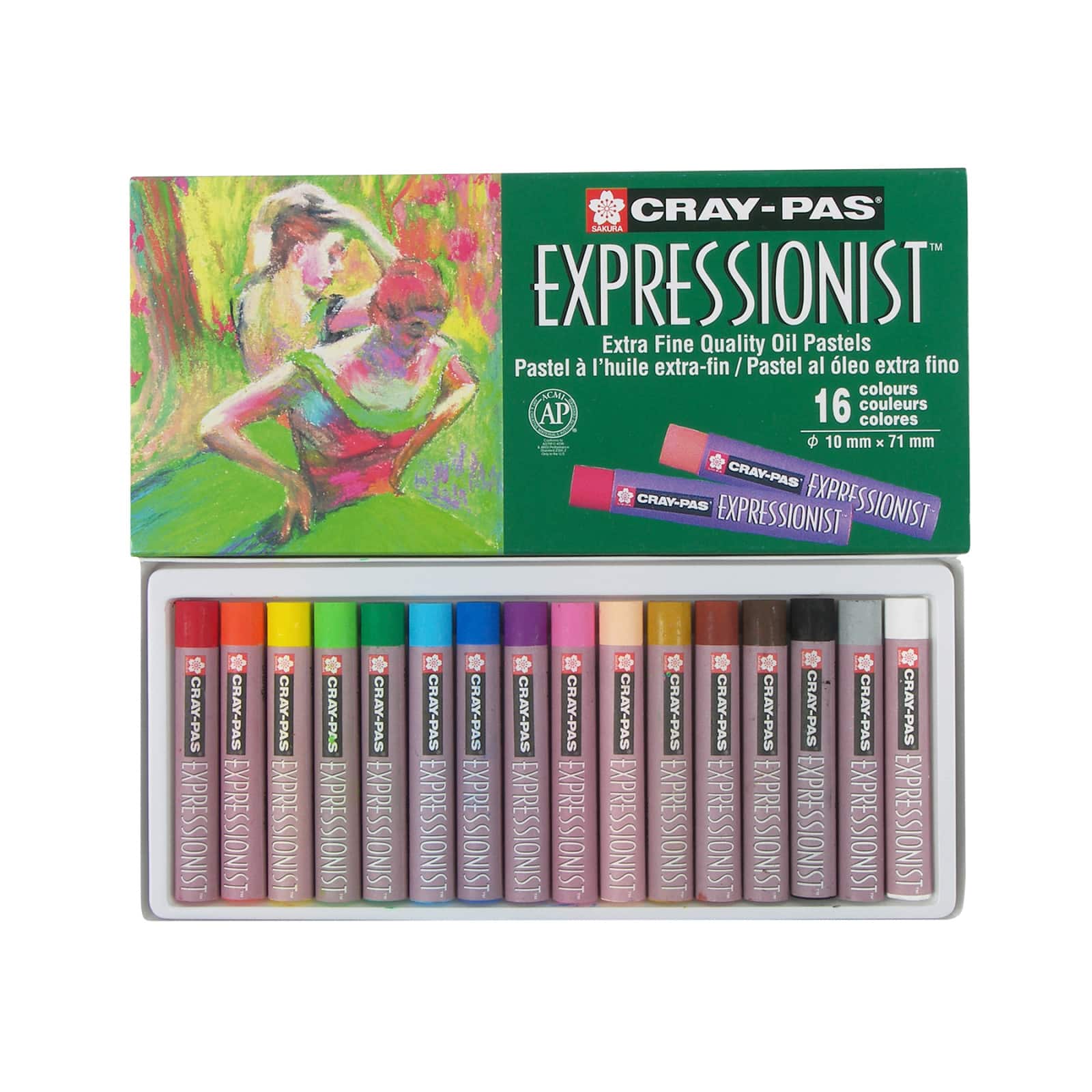 Cray-Pas&#xAE; Expressionist&#x2122; Oil Pastel 16 Color Set