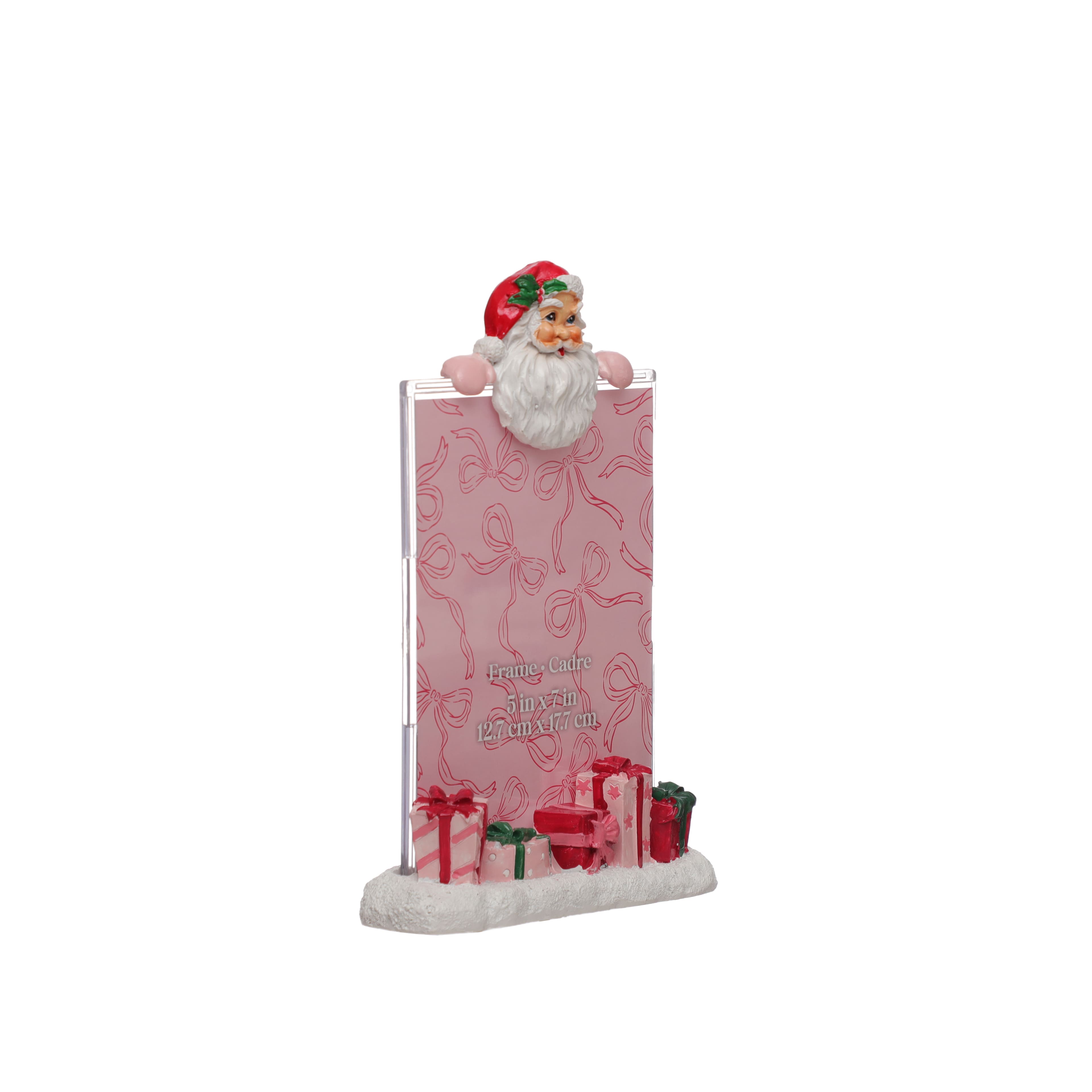 4&#x22; x 6&#x22; Santa &#x26; Presents Tabletop Photo Frame by Ashland&#xAE;