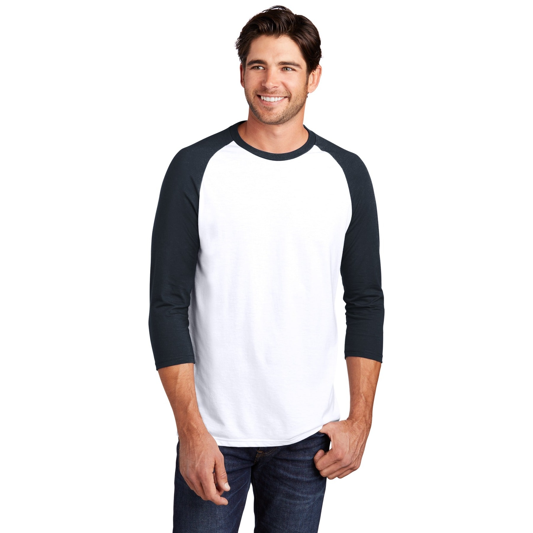 District® Perfect Tri® 3/4 Sleeve Raglan