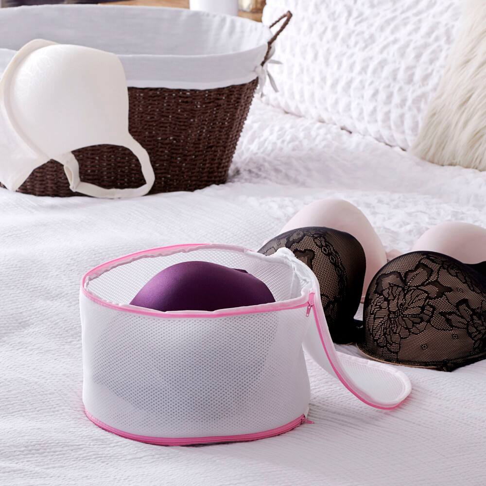 Household Essentials 10&#x22; Bra Wash Bag