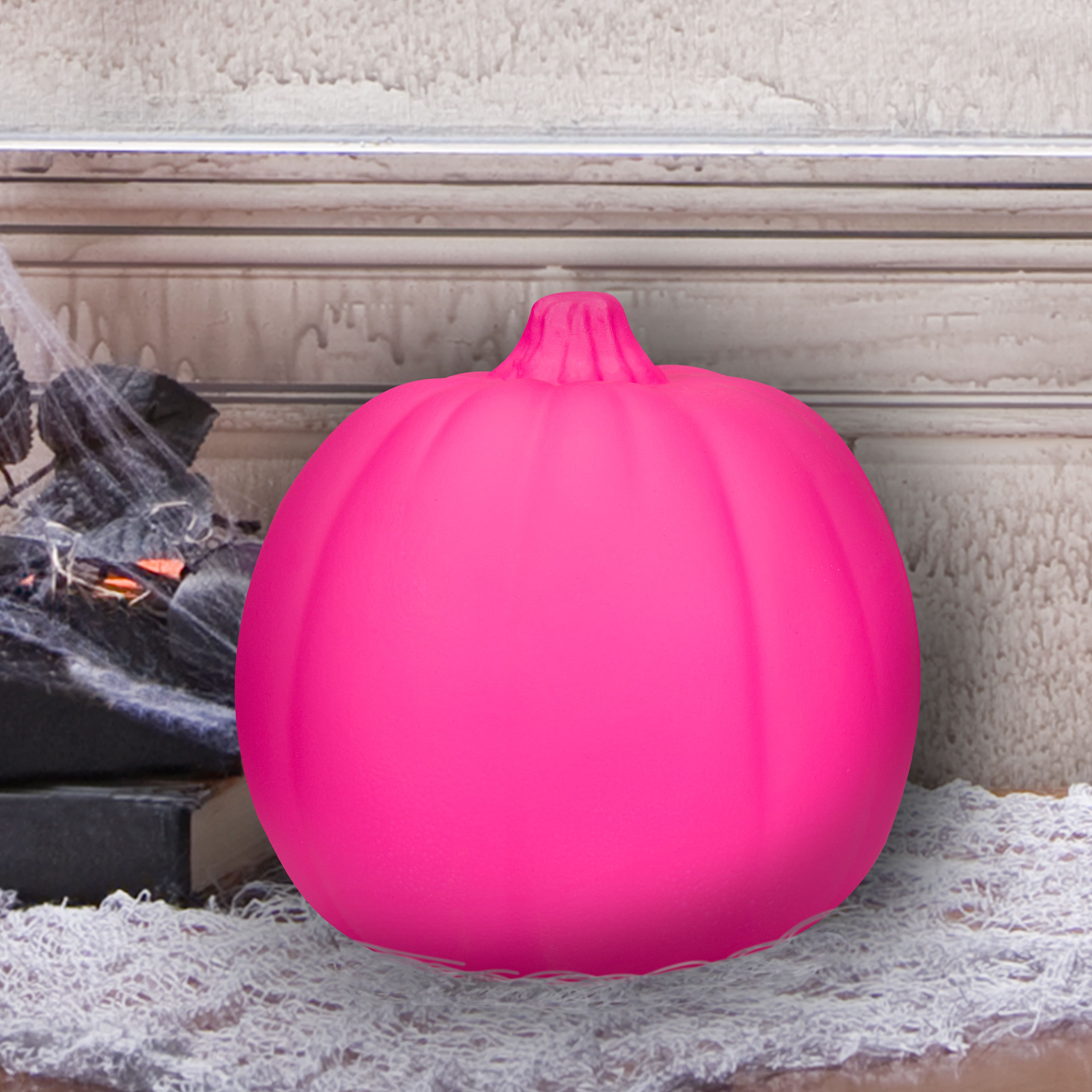 6&#x22; Pink Craft Pumpkin by Ashland&#xAE;