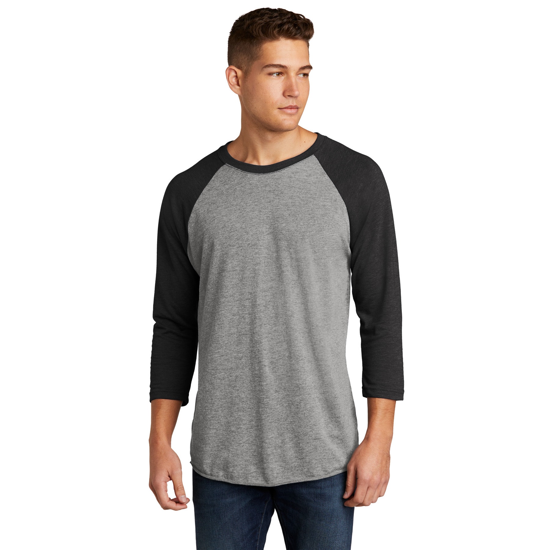 Next Level Unisex Tri-Blend 3/4-Sleeve Raglan T-Shirt
