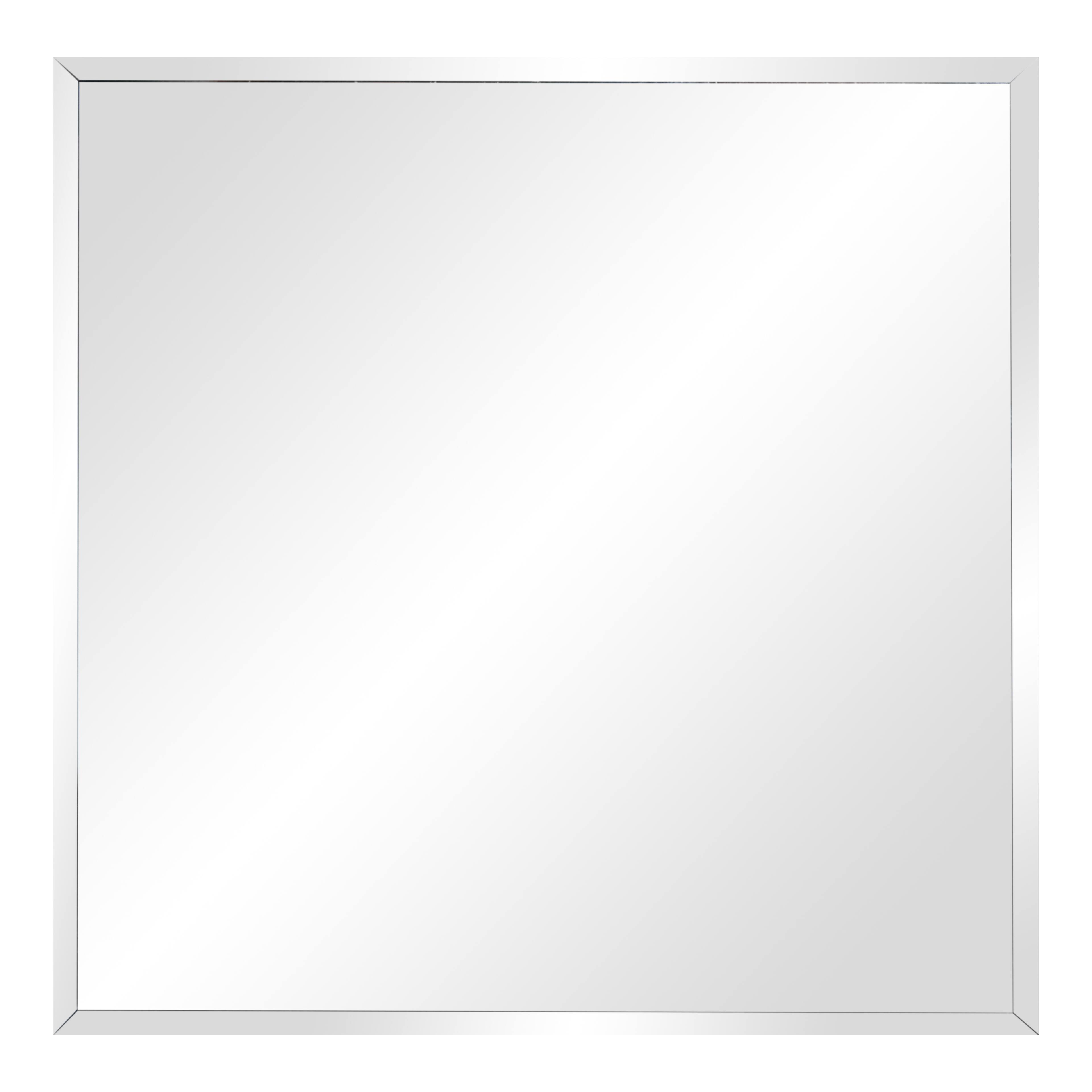 7" Square Beveled Glass Mirror by Make Market®