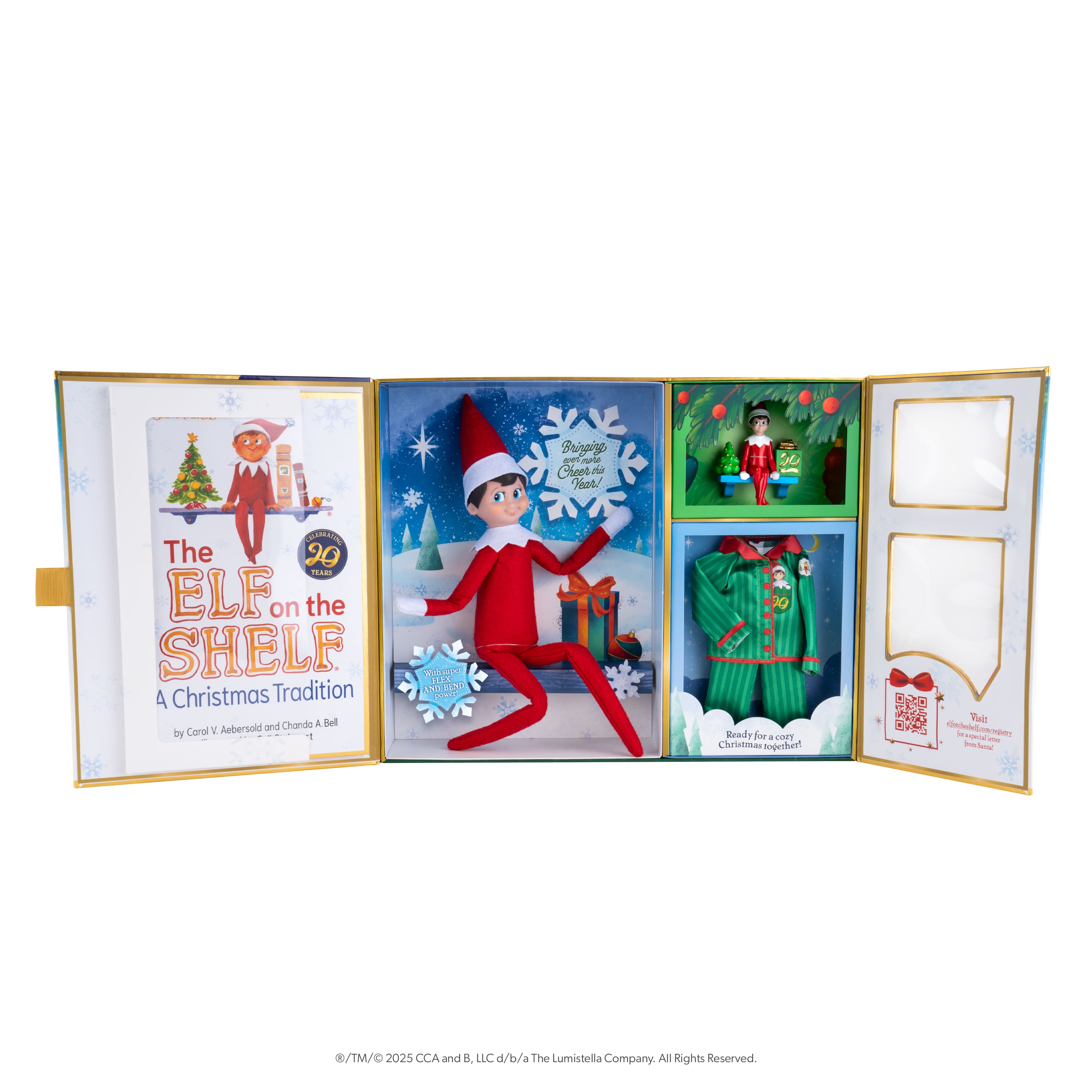 The Elf on the Shelf&#xAE; A Christmas Tradition Limited 20th Anniversary Edition