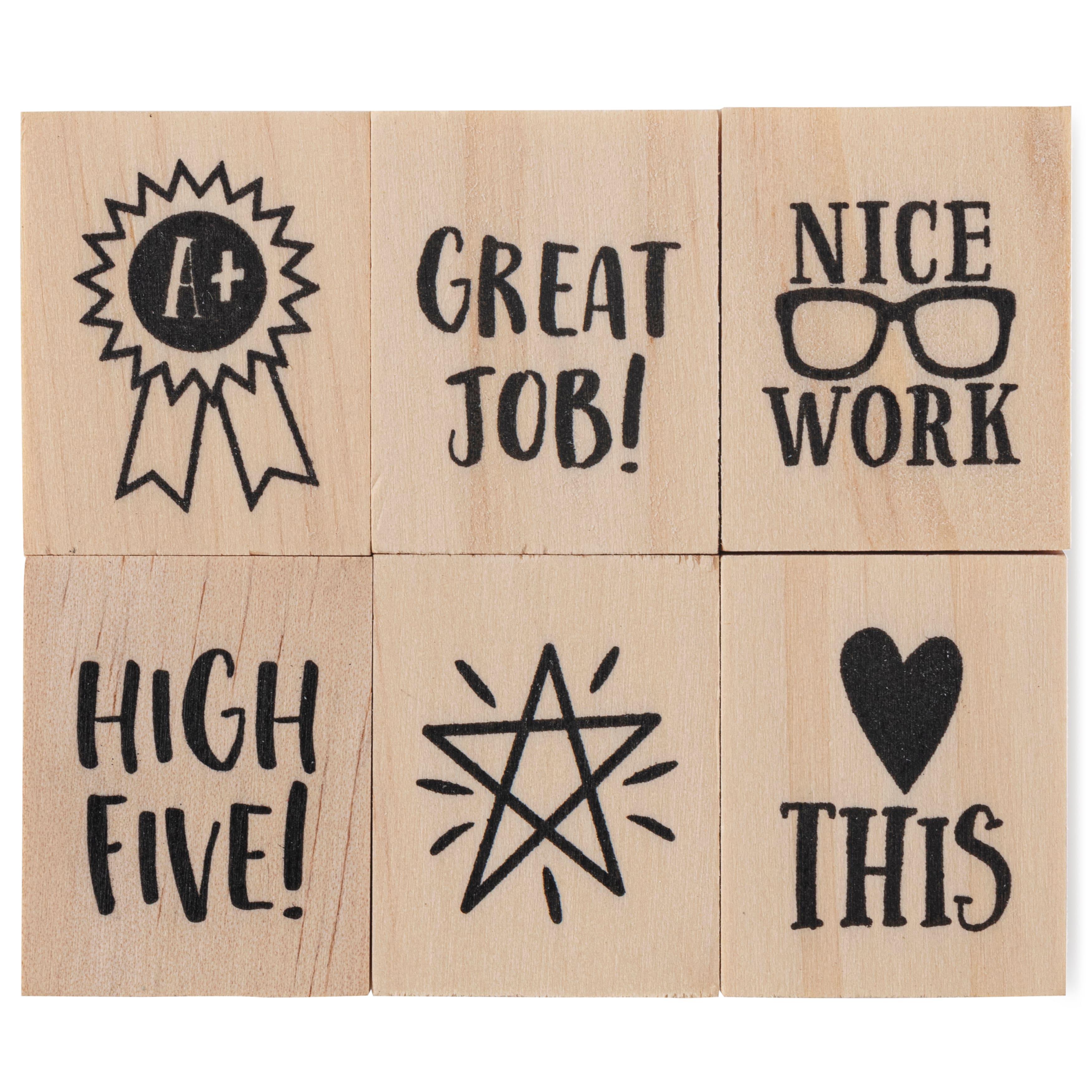 Nice Work Wood Stamp Set by Recollections&#x2122;