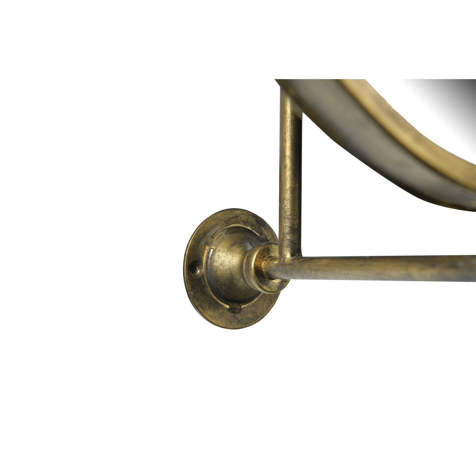 Hello Honey® 27" Gold Pivoting Oval Wall Mirror