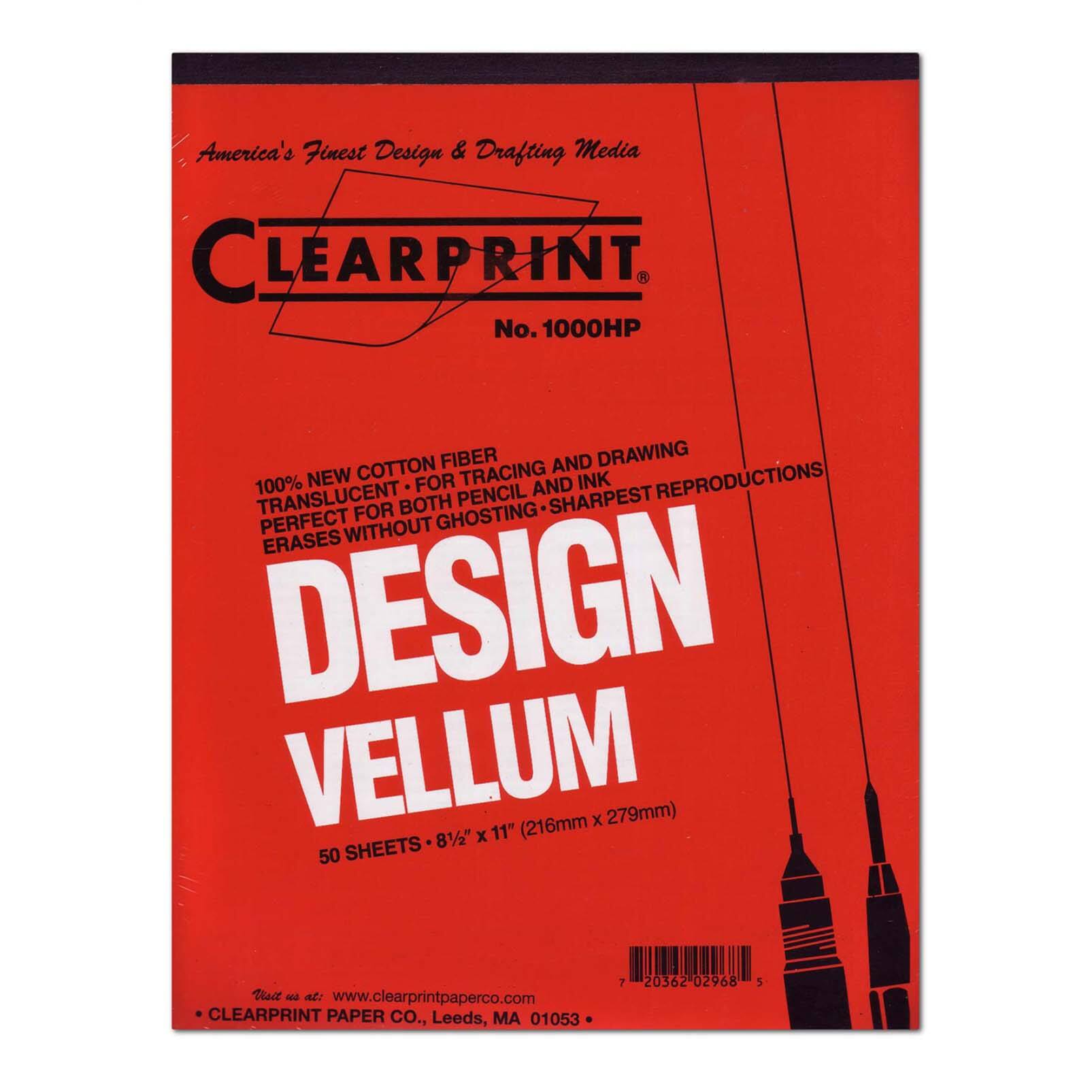 Clearprint® Design Vellum Paper Pad Tracing Paper Michaels