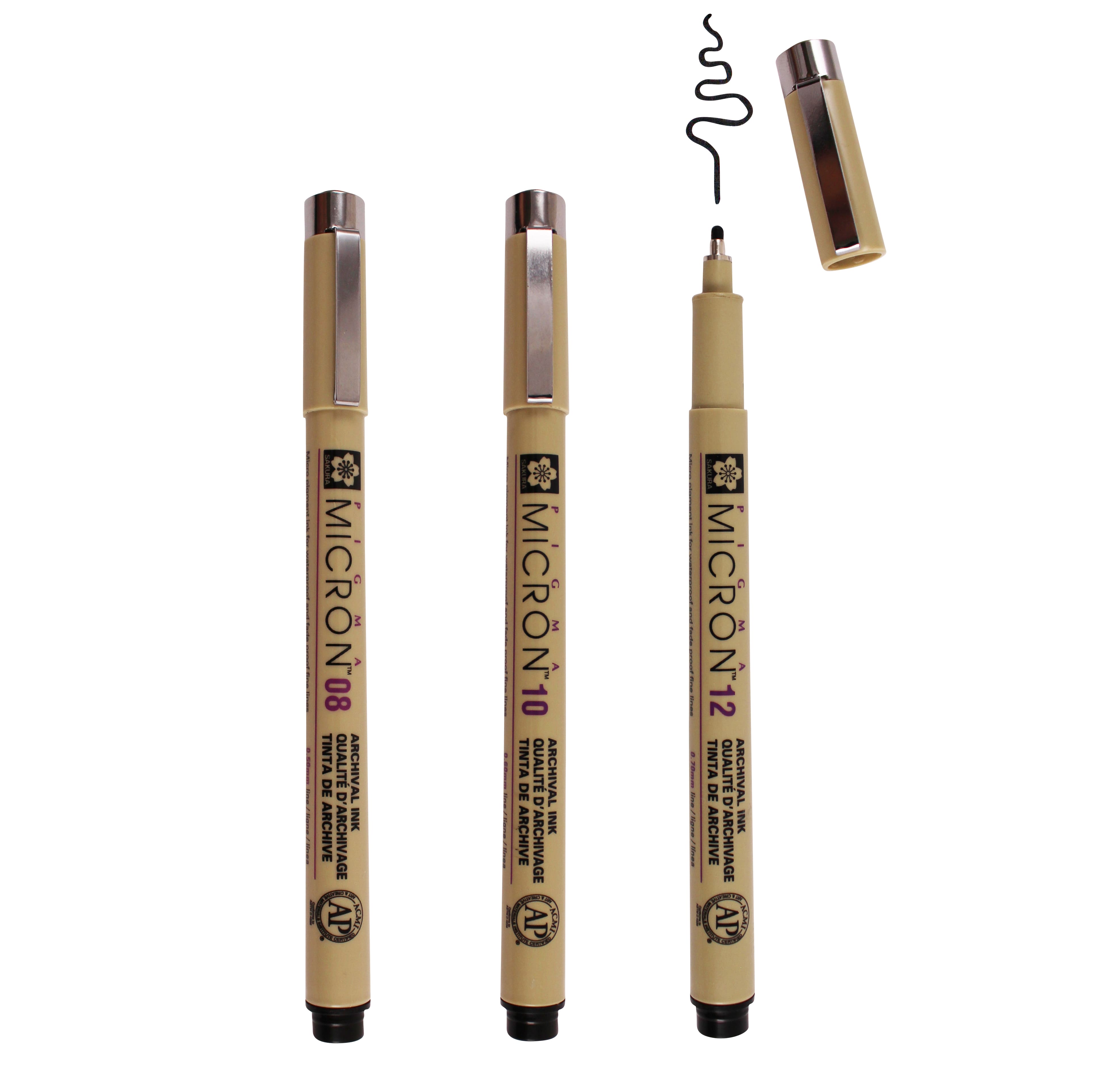 12 Packs: 3 ct. (36 total) Pigma® Micron™ Black Pen Set