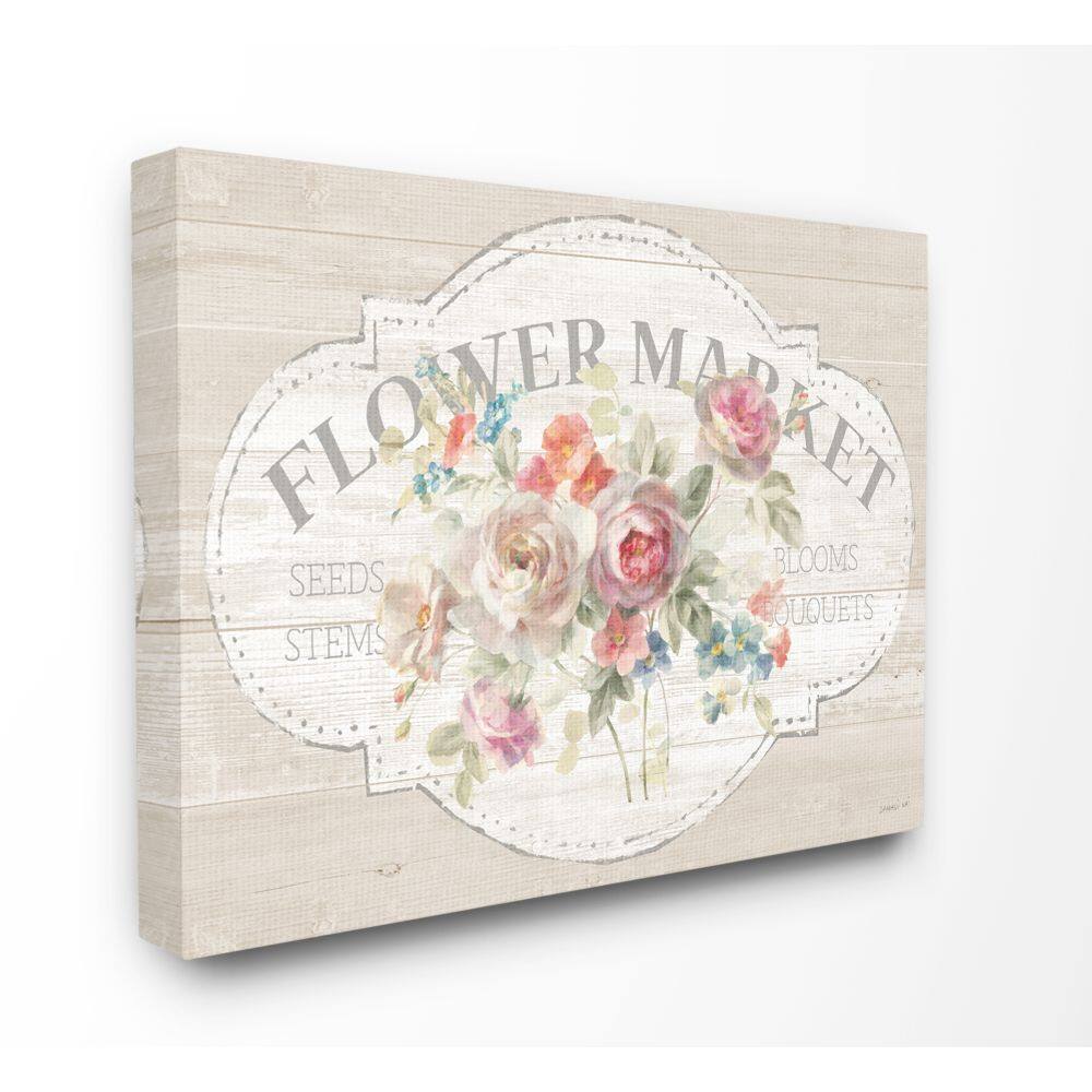 Stupell Industries Vintage Flower Market Wall Art | 16" x 20" | Michaels®