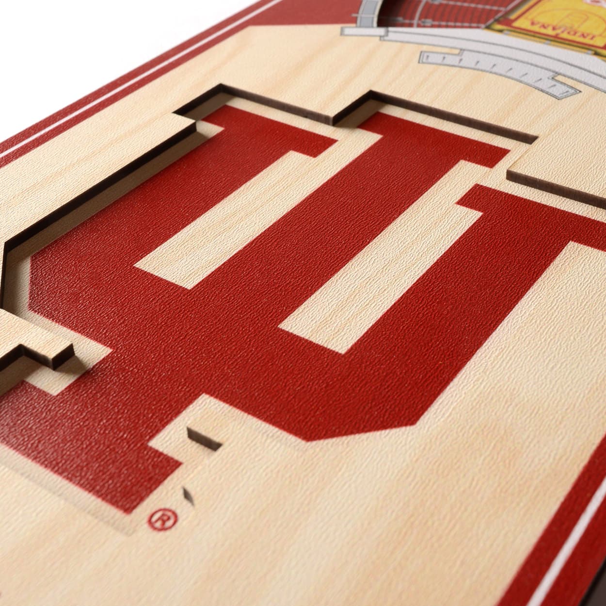 NCAA 6&#x22; x 19&#x22; StadiumView 3D Banner