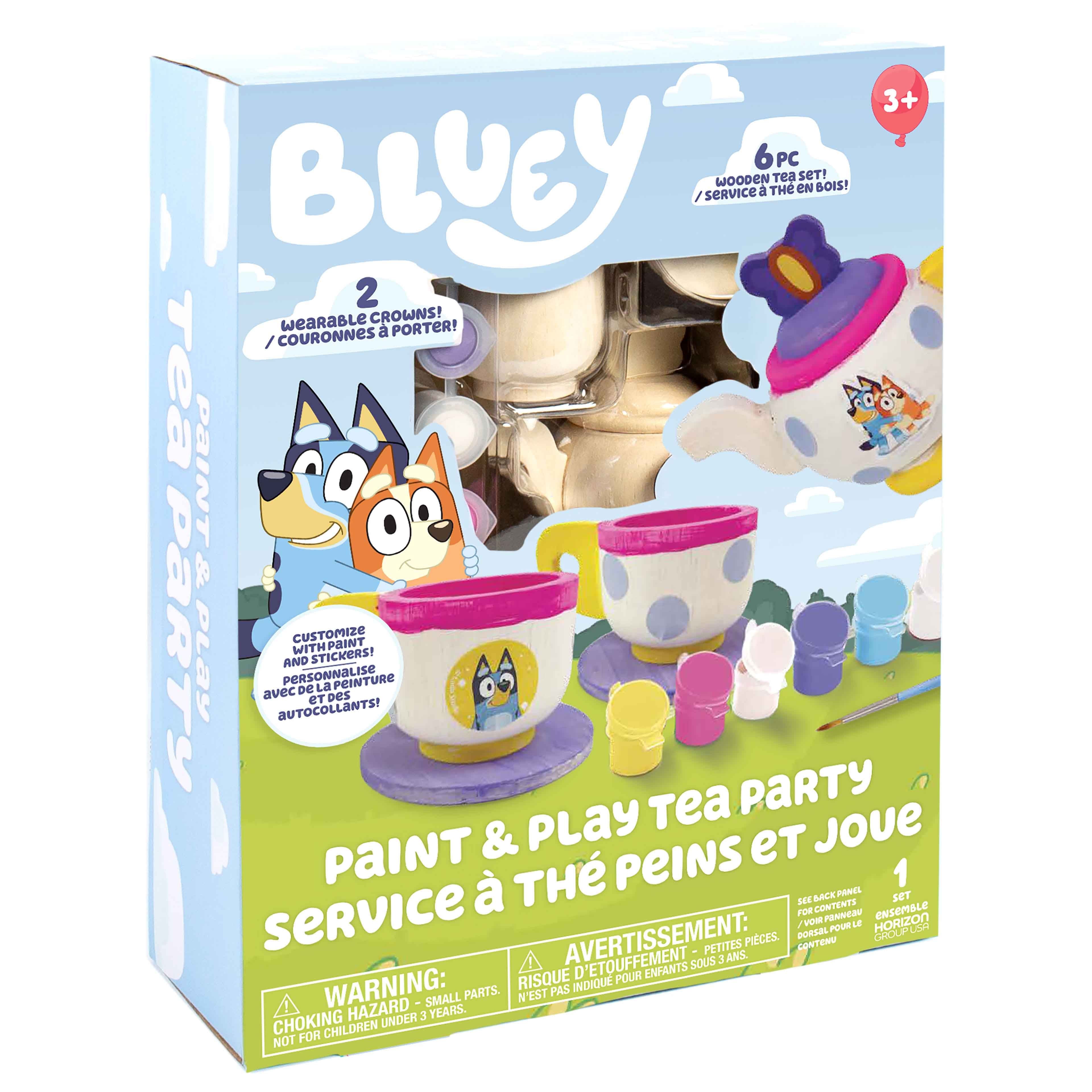 Bluey Paint &#x26; Play Tea Party