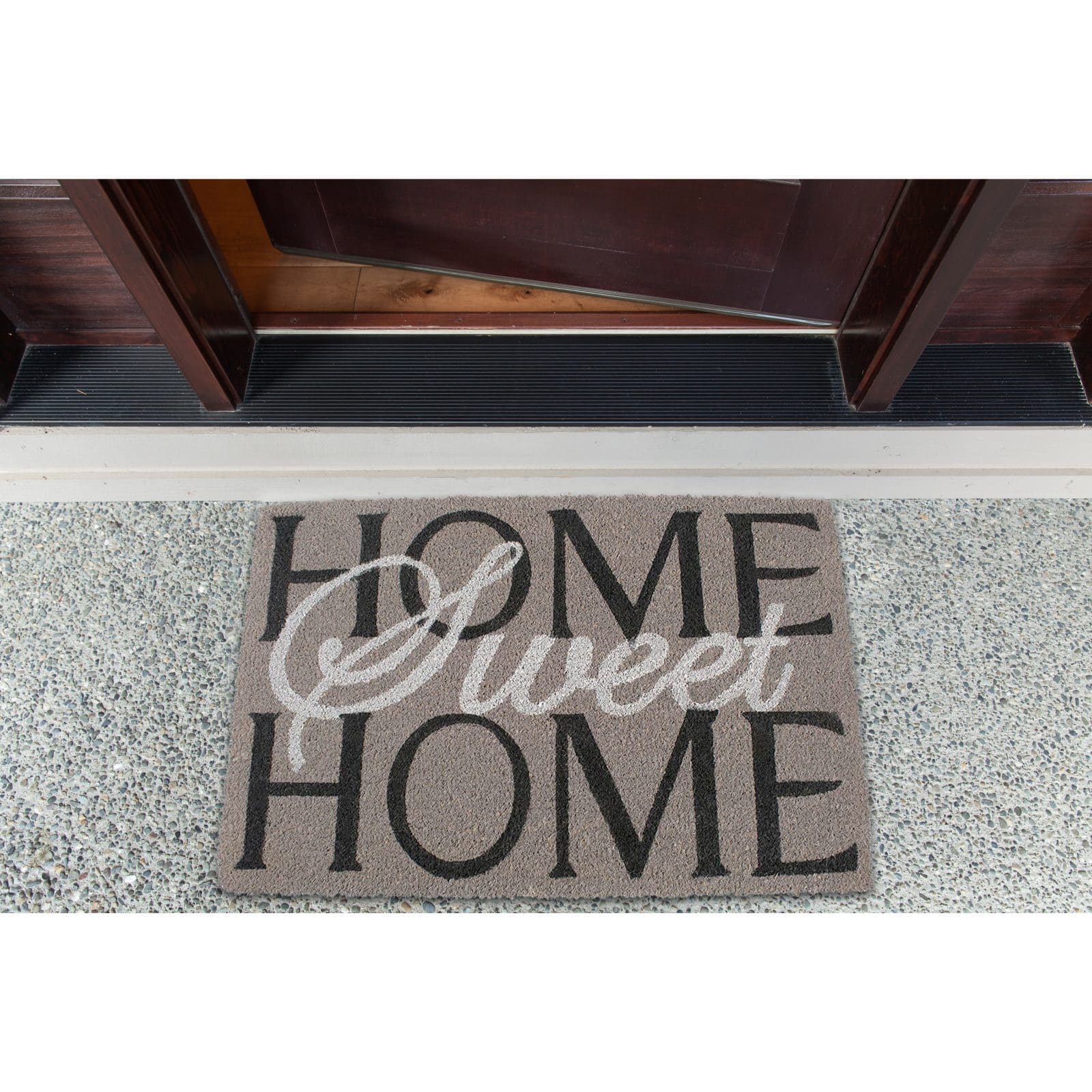 Home Sweet Home & Coir Mat, 22X47, Natural Sold by at Home