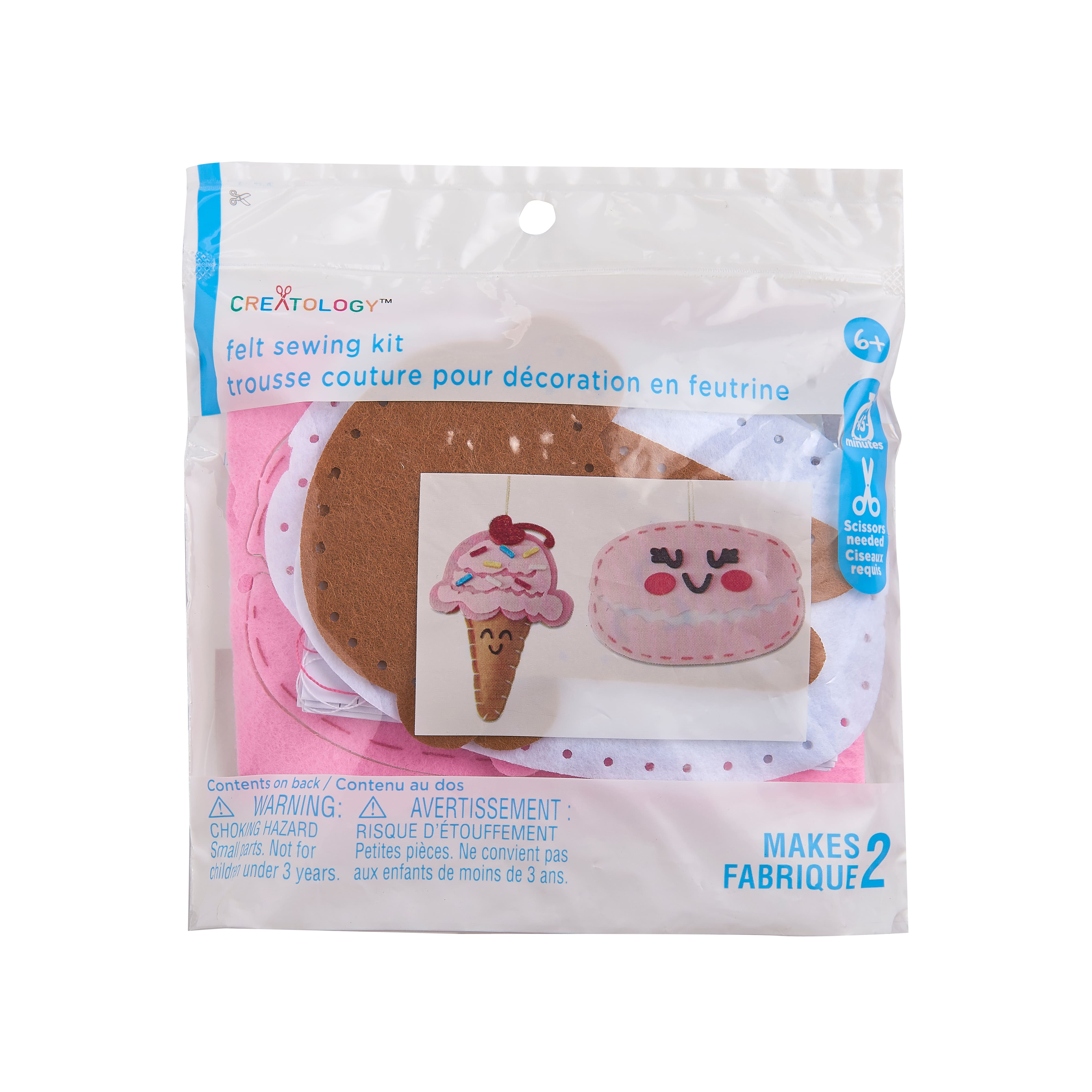 Sweets Felt Sewing Kit by Creatology&#x2122;