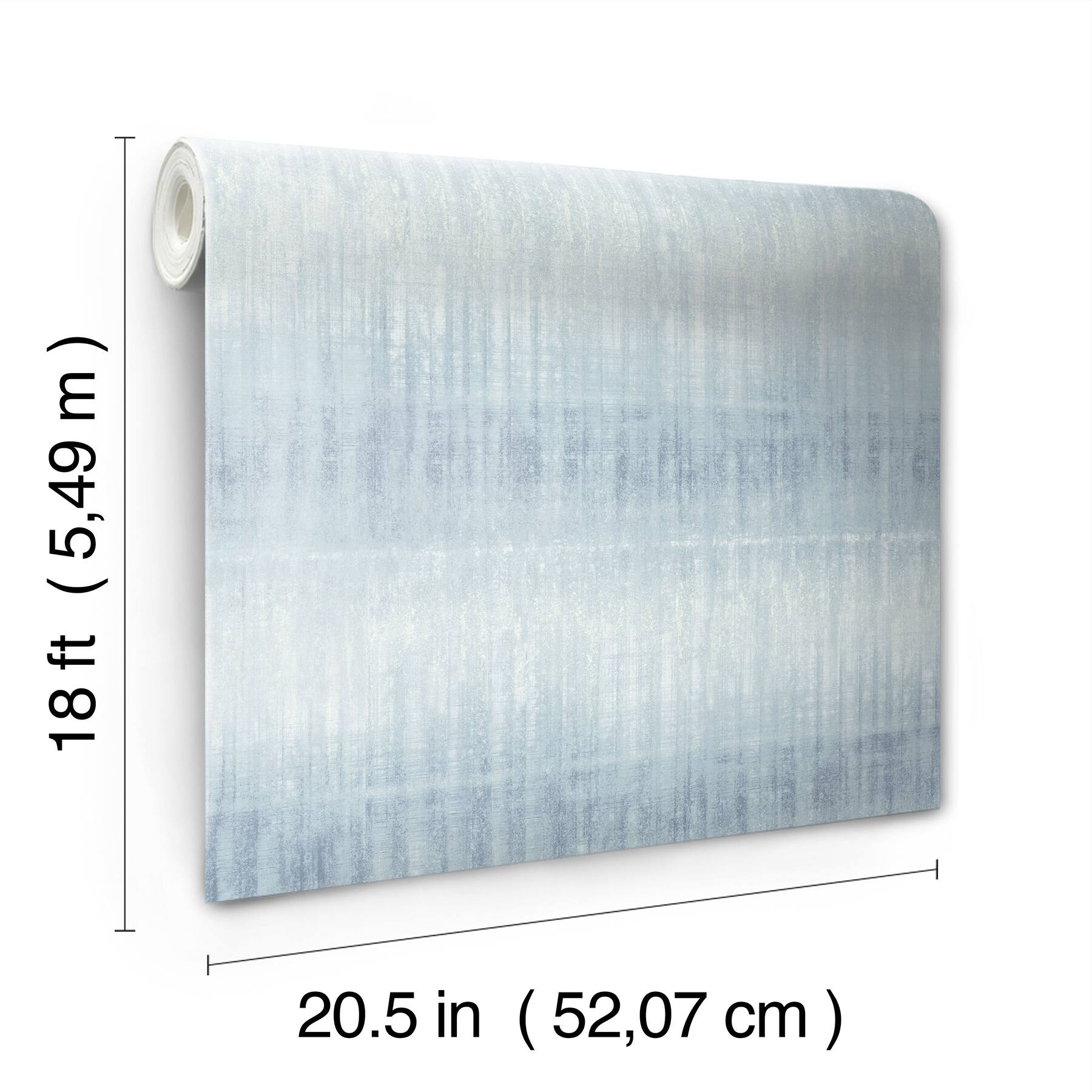 InHome Sanctuary Blue Peel &#x26; Stick Wallpaper