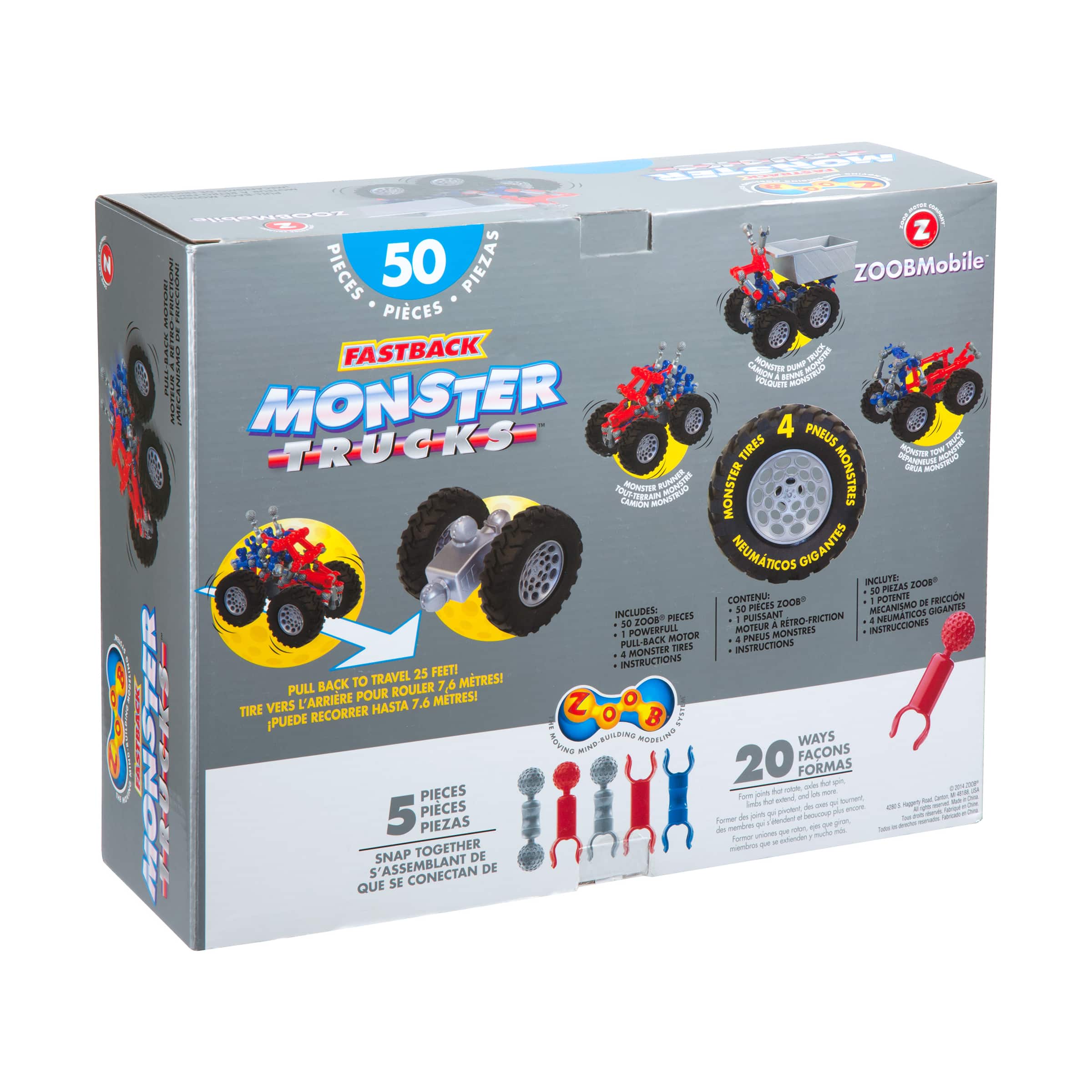 ZOOBMobile Fastback Monster Trucks